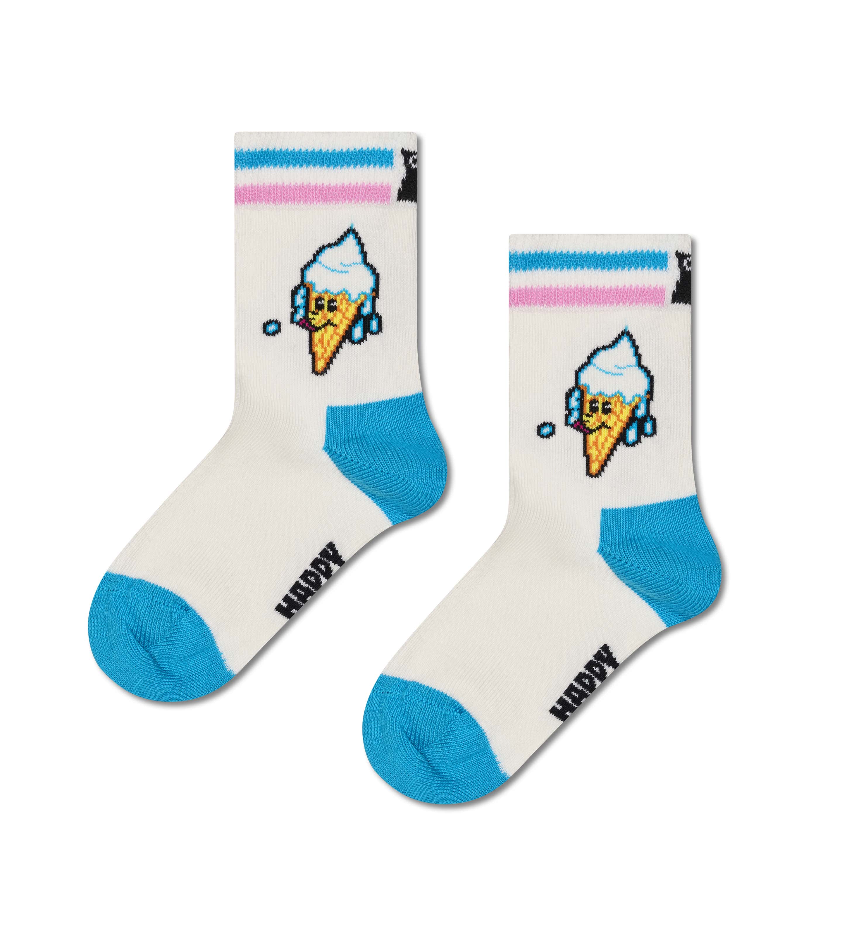 Kids Happy Ice Cream Sock
