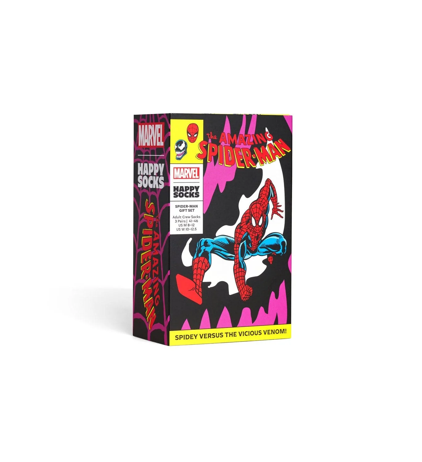 Marvel Spider Man 3 Pack Socks Gift Set