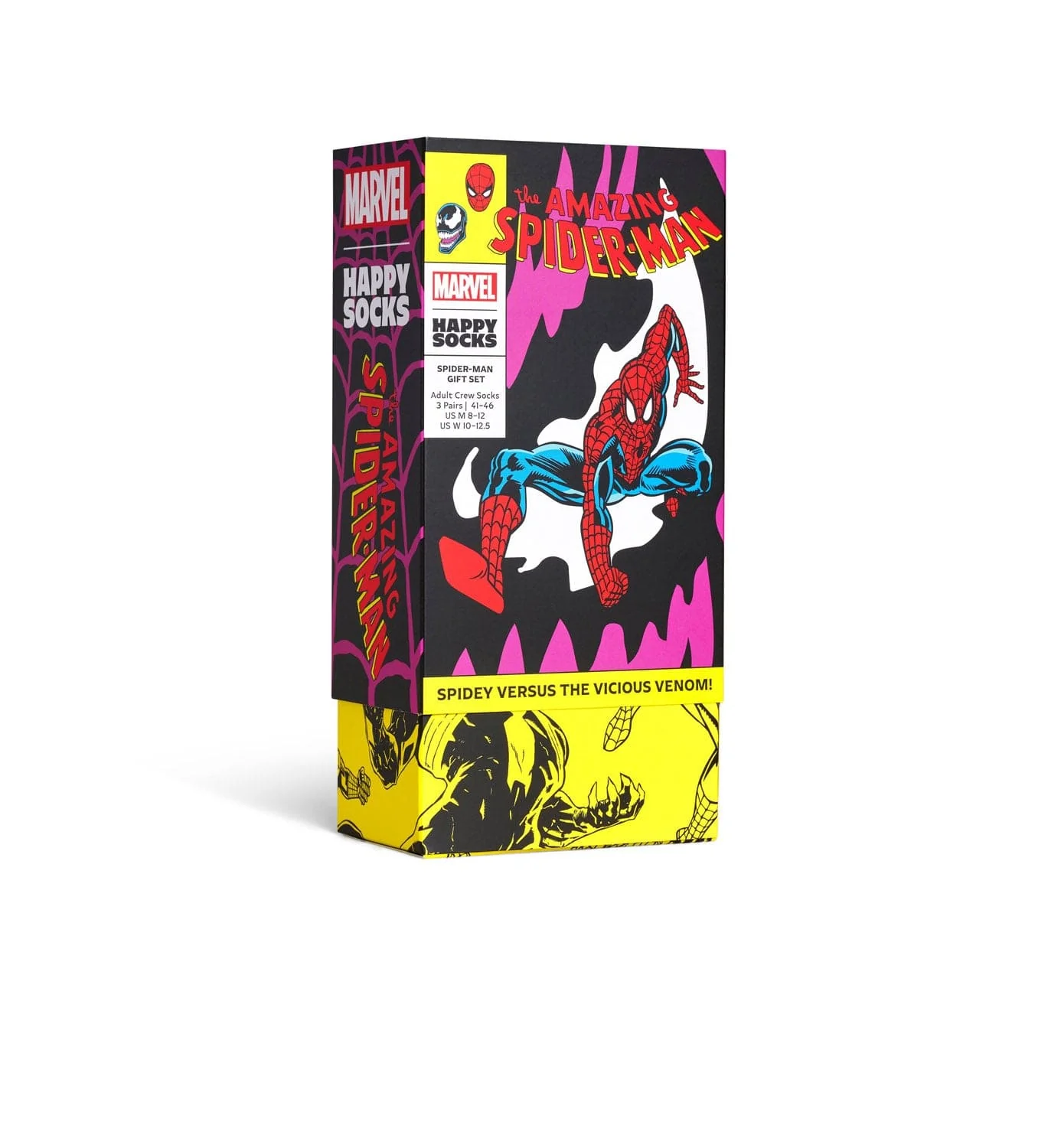 Marvel Spider Man 3 Pack Socks Gift Set - Image 3