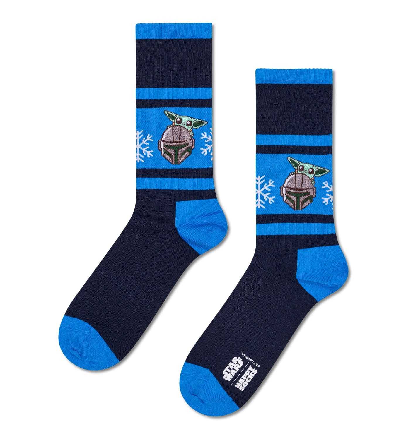 Star Wars Mandalorian Snowflake Sneaker Sock 6 Pc