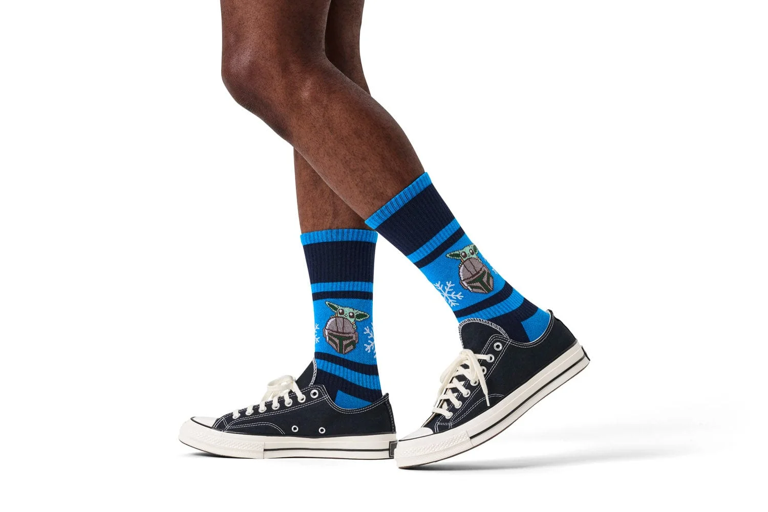 Star Wars Mandalorian Snowflake Sneaker Sock 6 Pc - Image 2