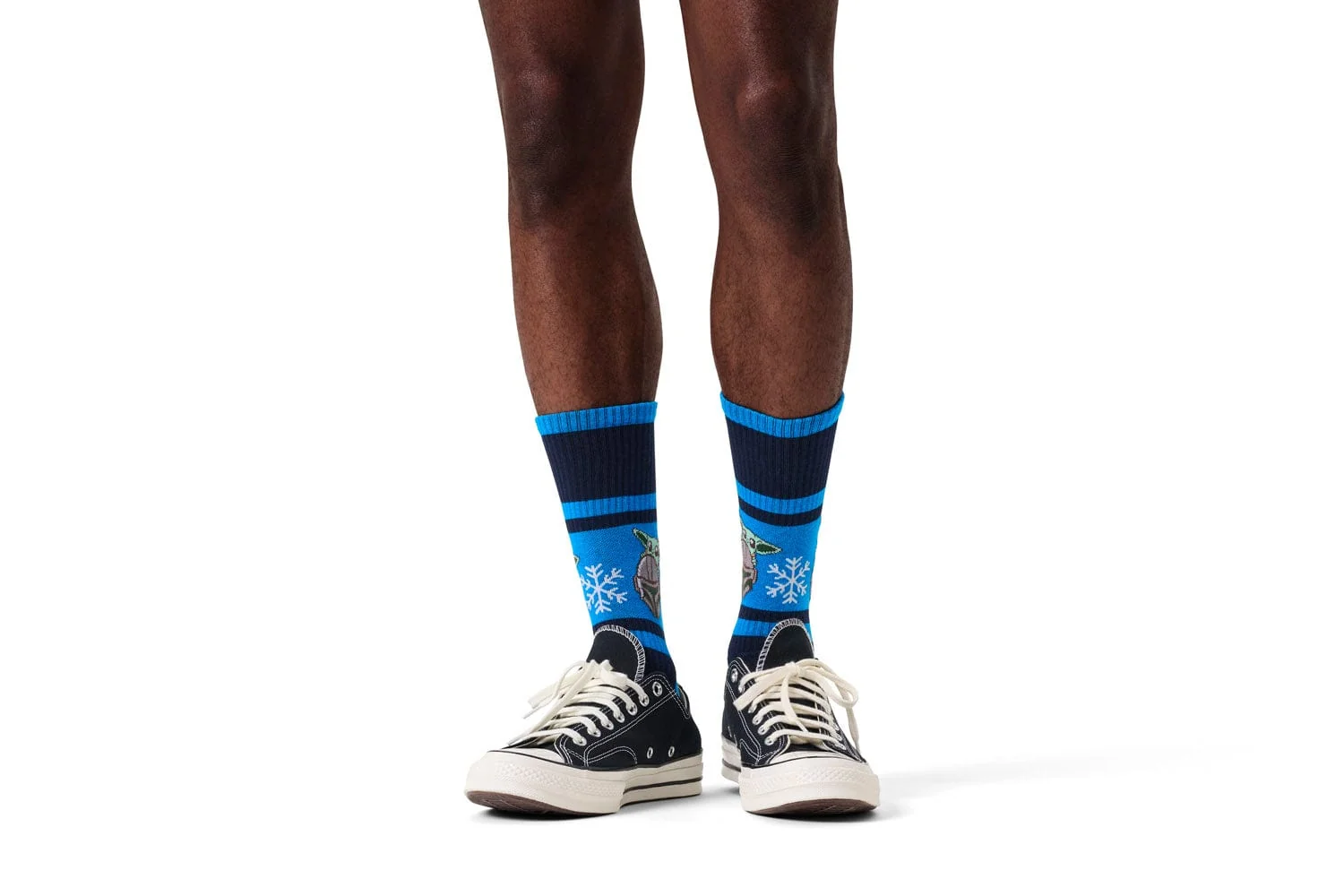 Star Wars Mandalorian Snowflake Sneaker Sock 6 Pc - Image 3