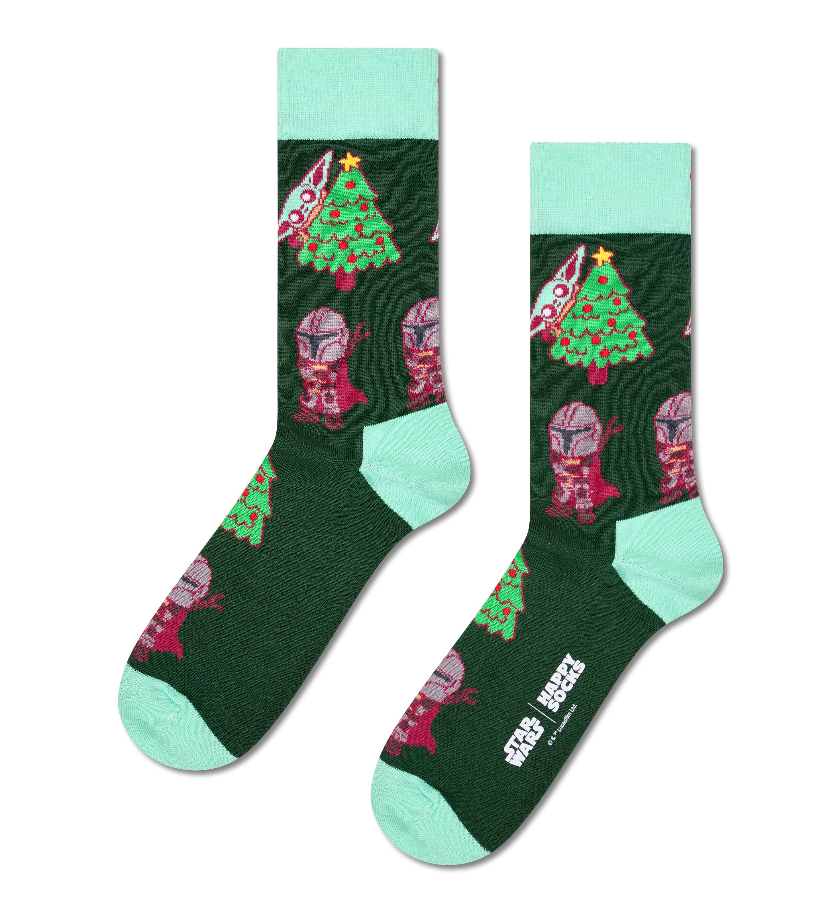 Star Wars The Mandalorian Xmas Tree Sock