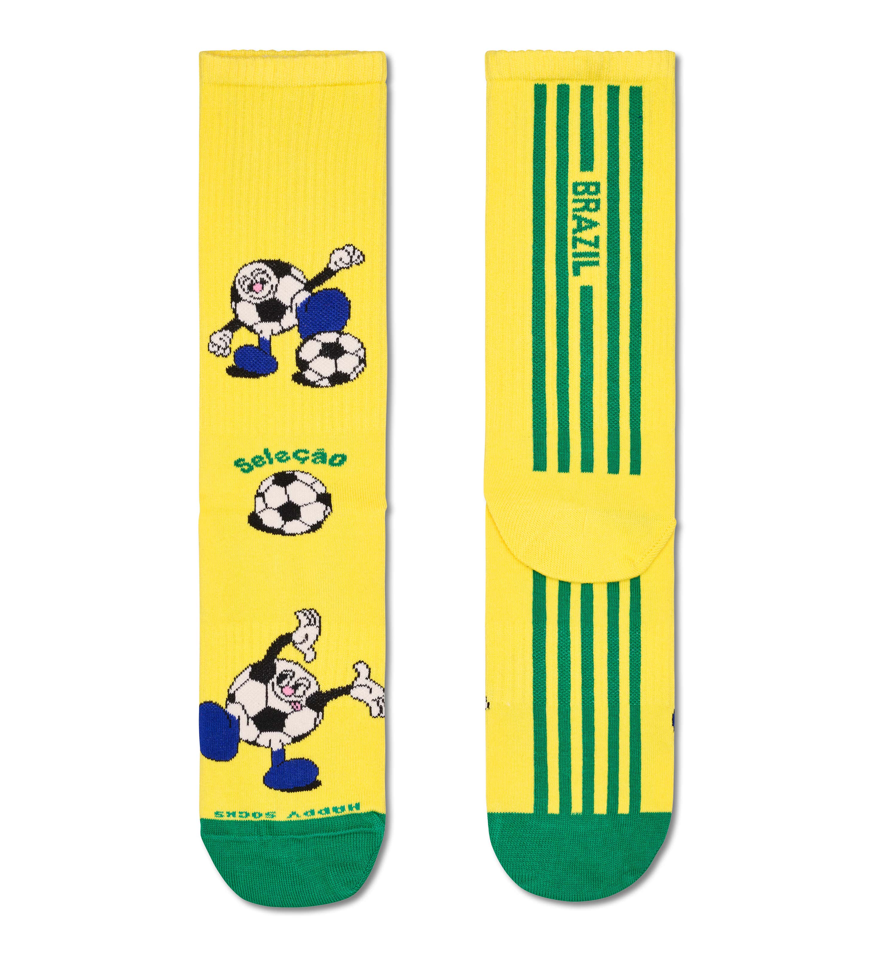 World Cup Brazil Sneaker Sock - Image 2