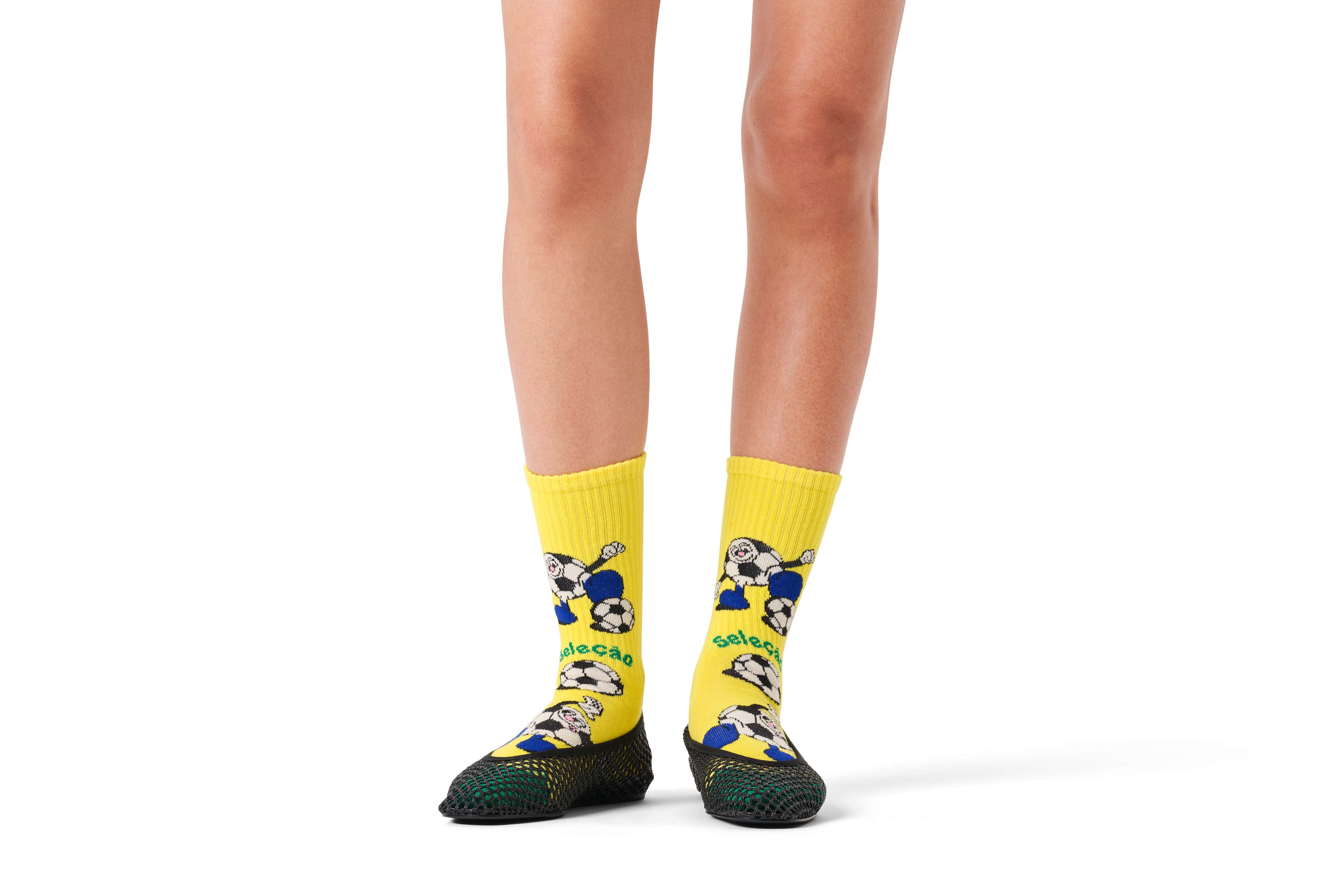 World Cup Brazil Sneaker Sock - Image 3