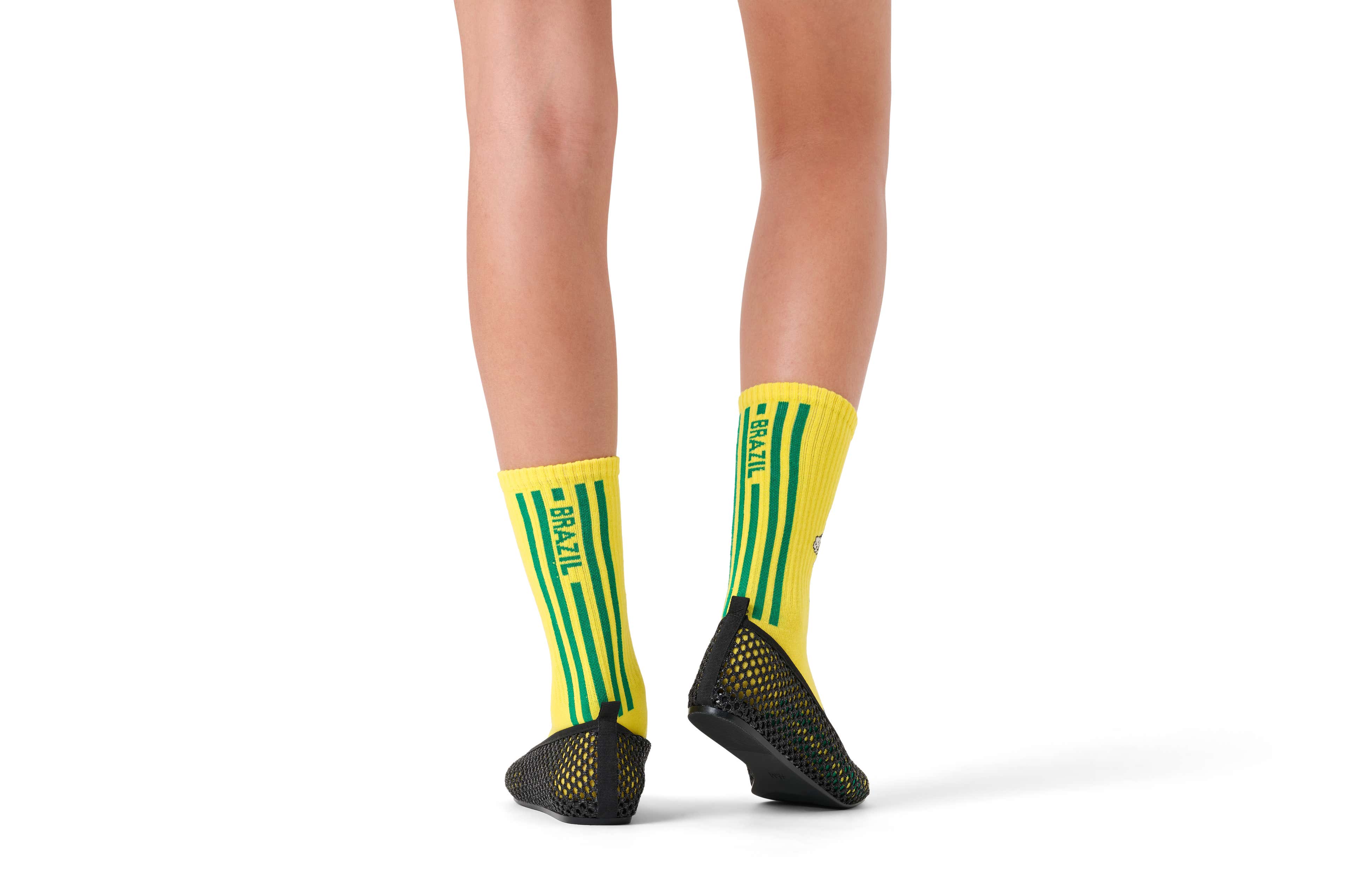 World Cup Brazil Sneaker Sock - Image 4