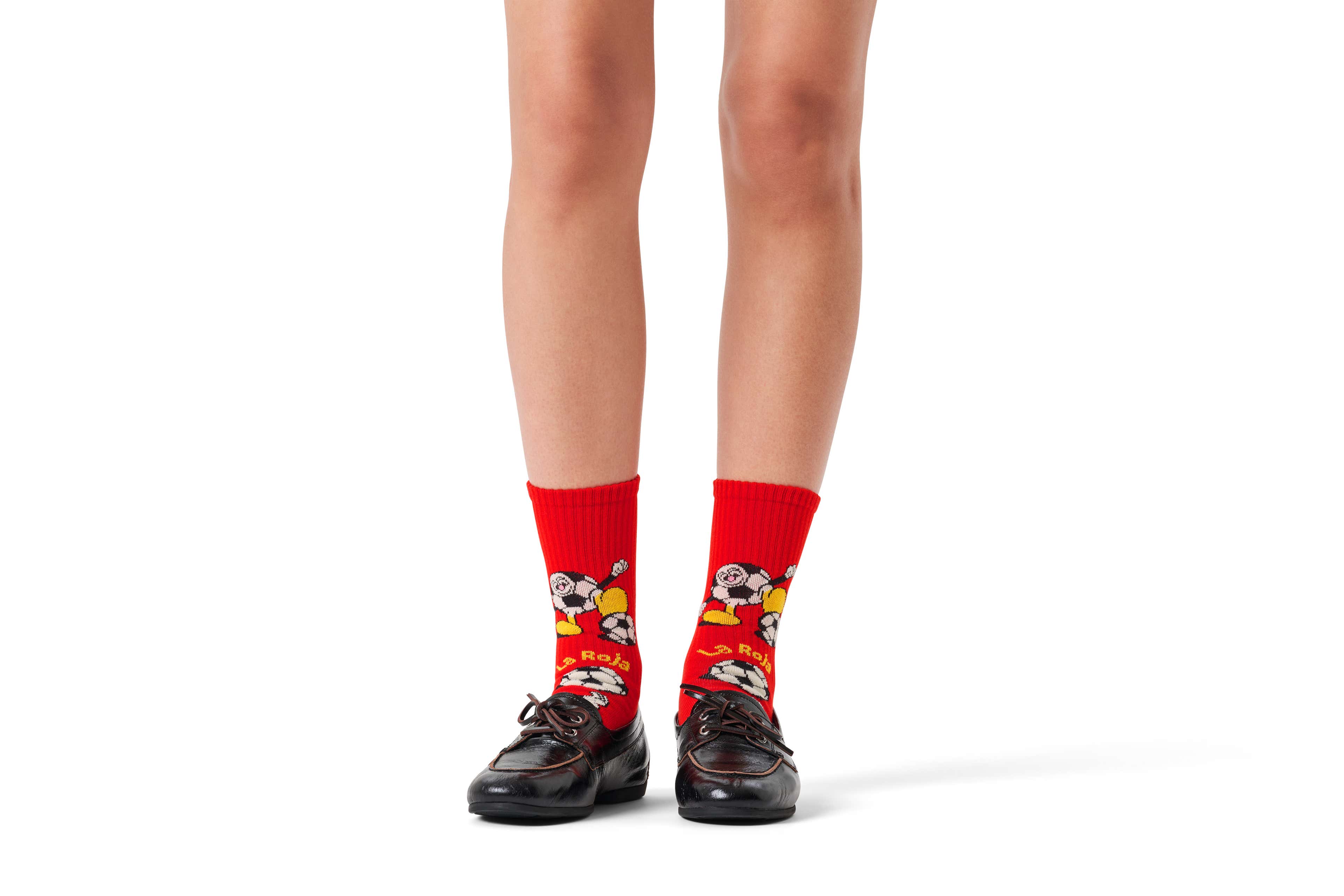 World Cup Spain Sneaker Sock - Image 3