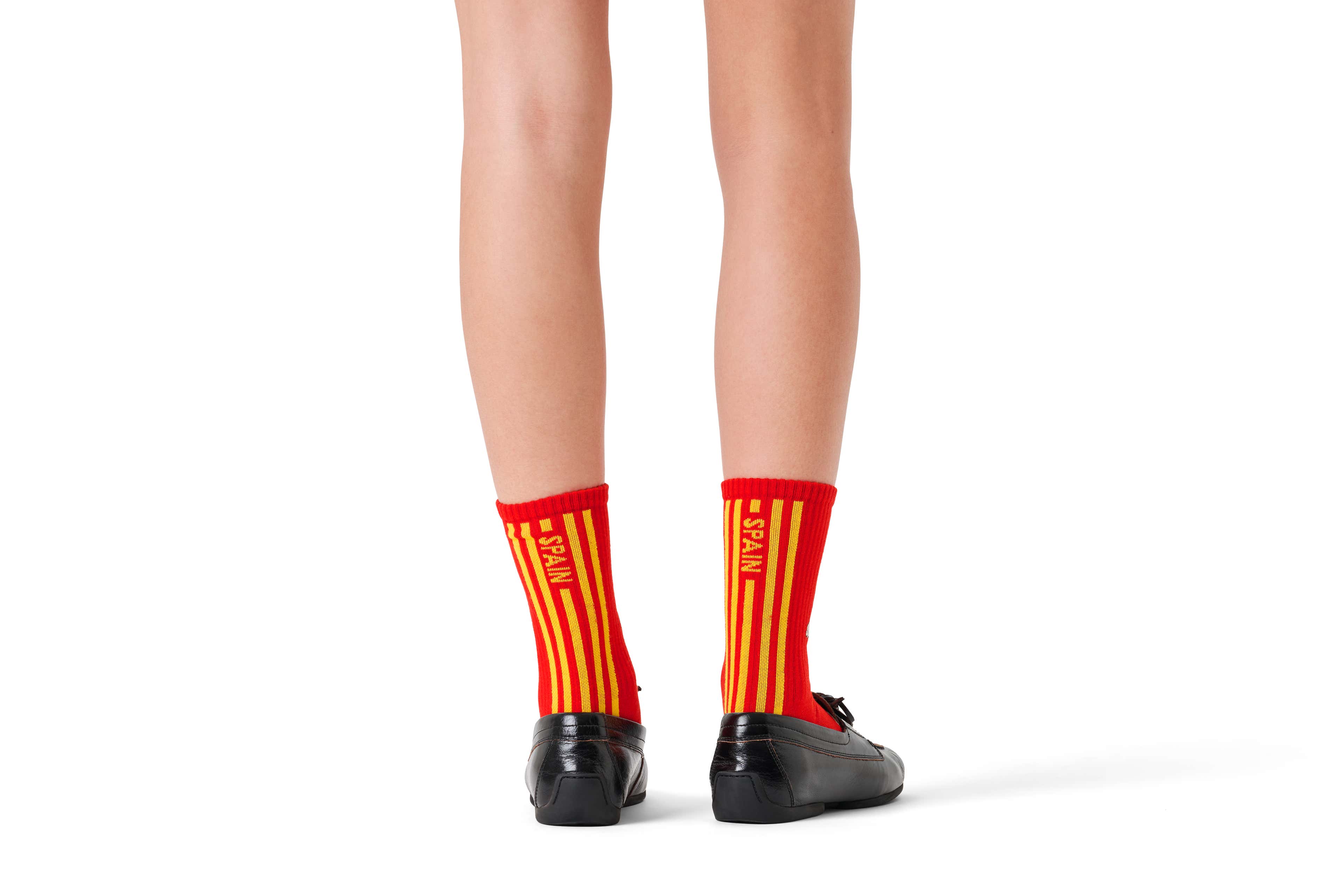 World Cup Spain Sneaker Sock - Image 4