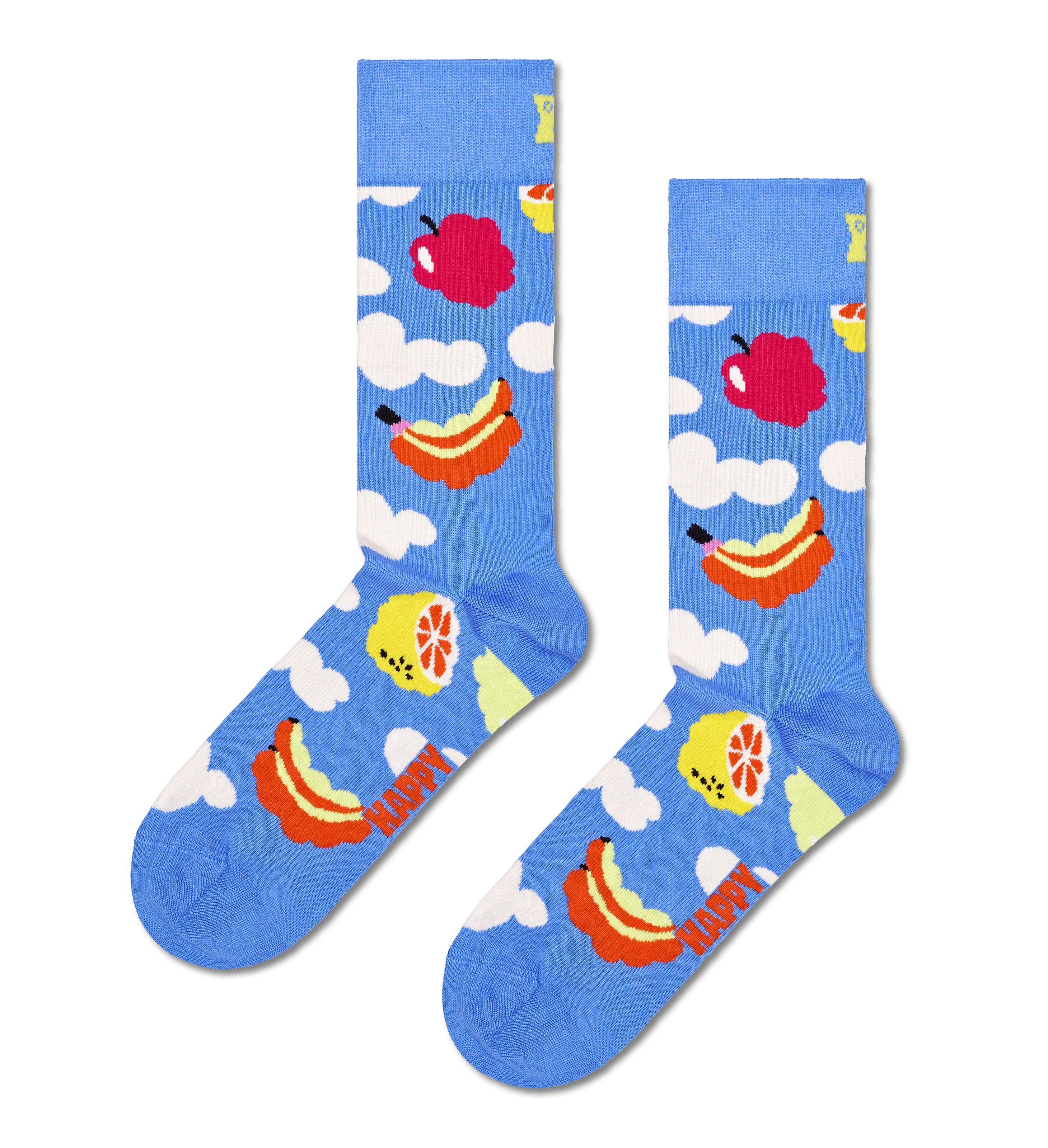 Cloudy Fruit Sock