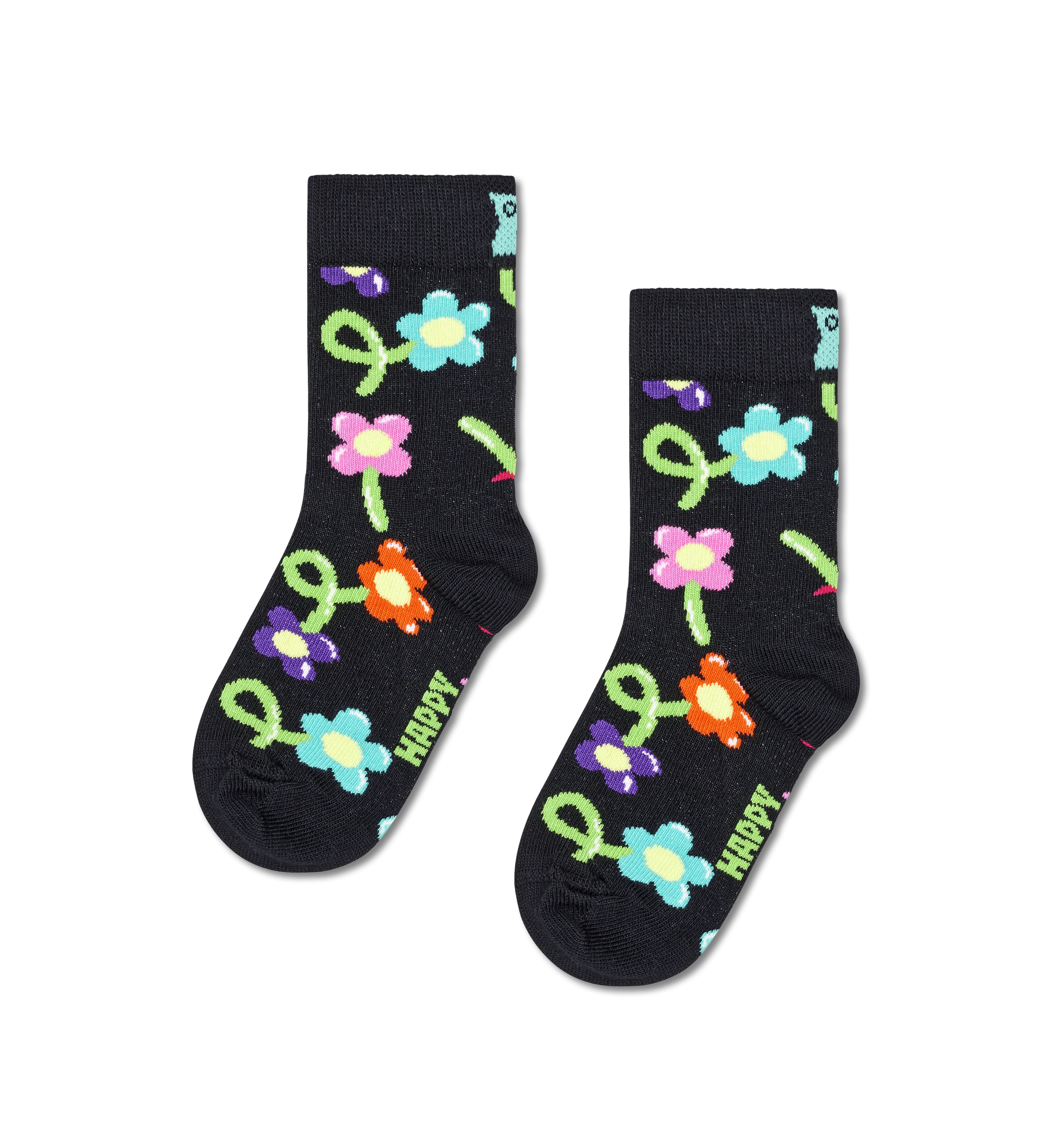 Kids 2 Pack Cloudy Fruit Socks - Image 3