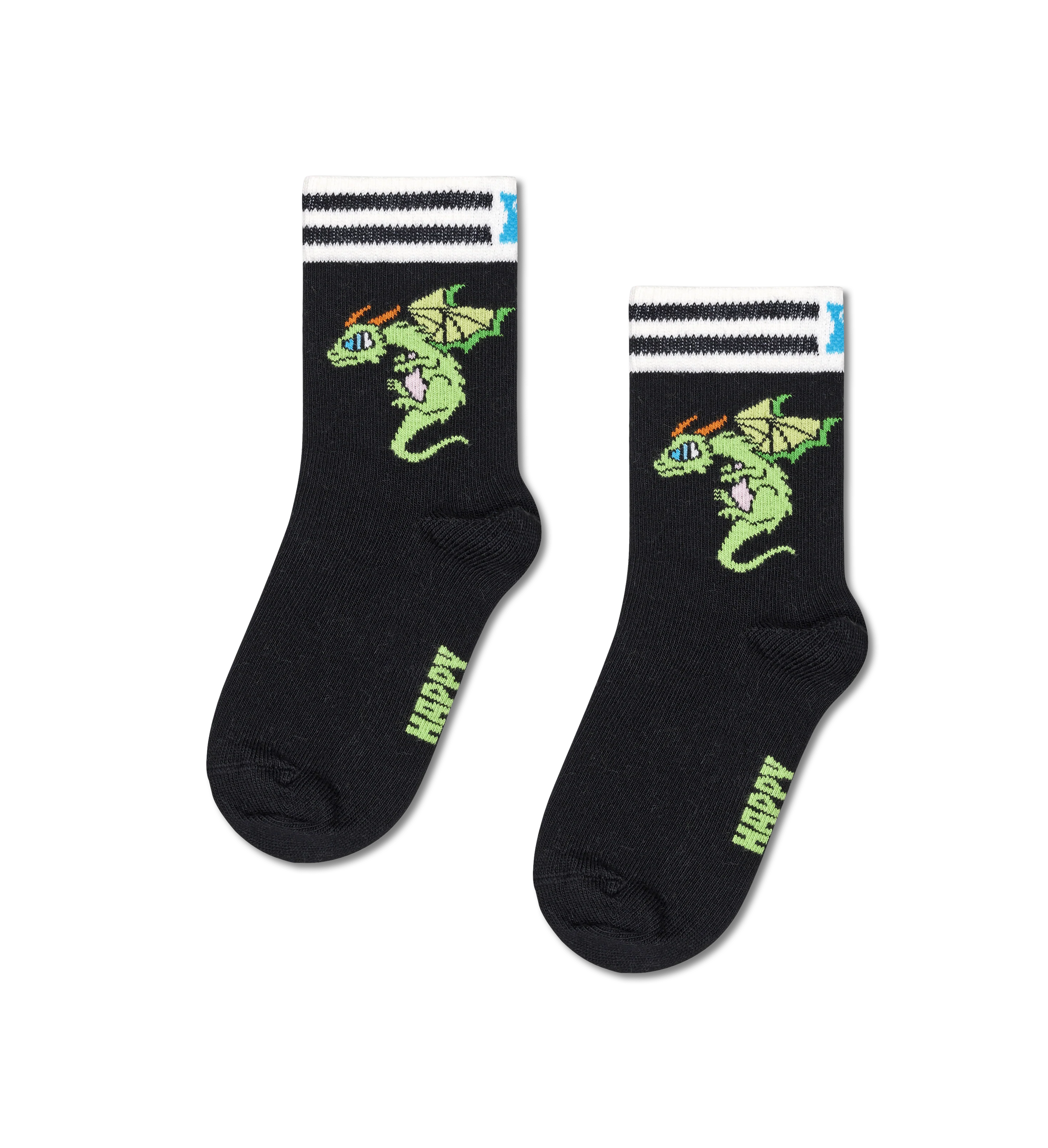 Kids 2 Pack Dragon Socks - Image 2