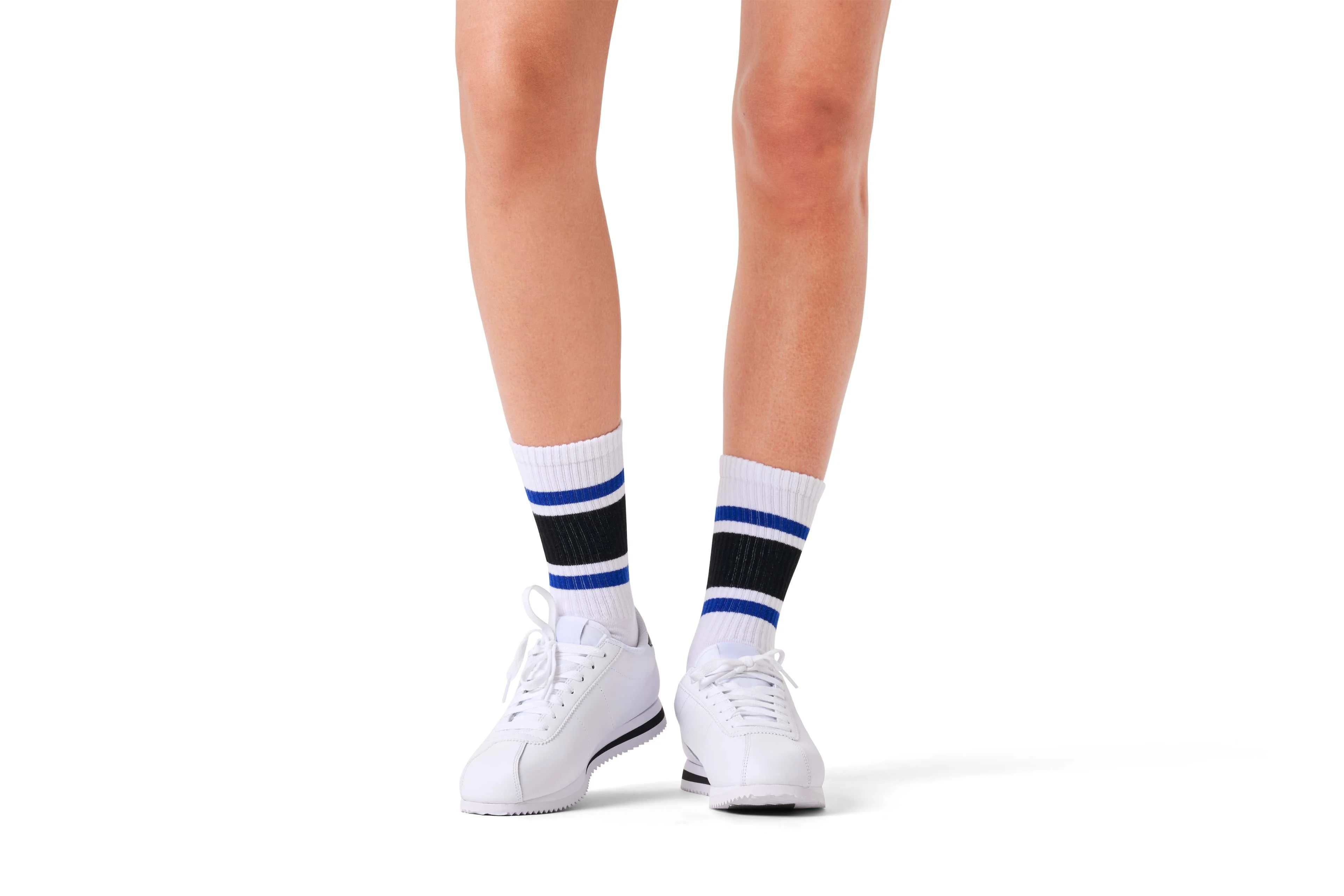 Simple Stripe Sneaker Sock - Image 2