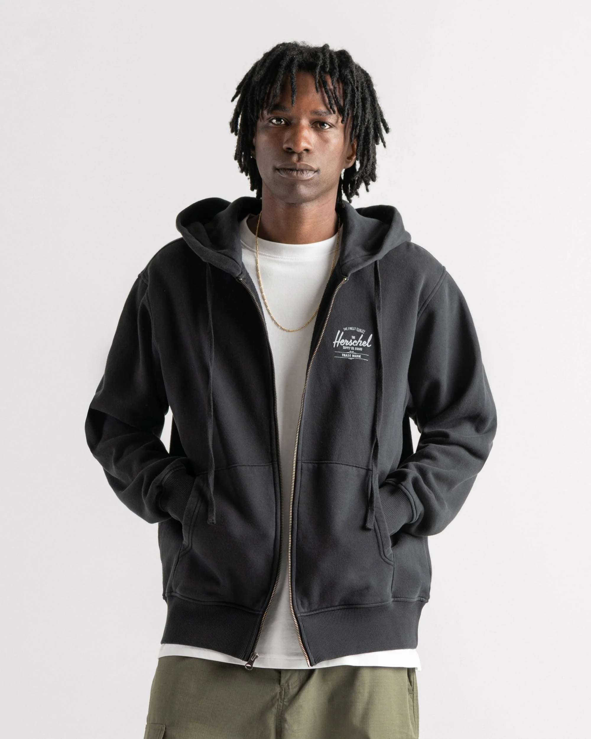 BASIC ZIP HOODIE MEN - Image 3