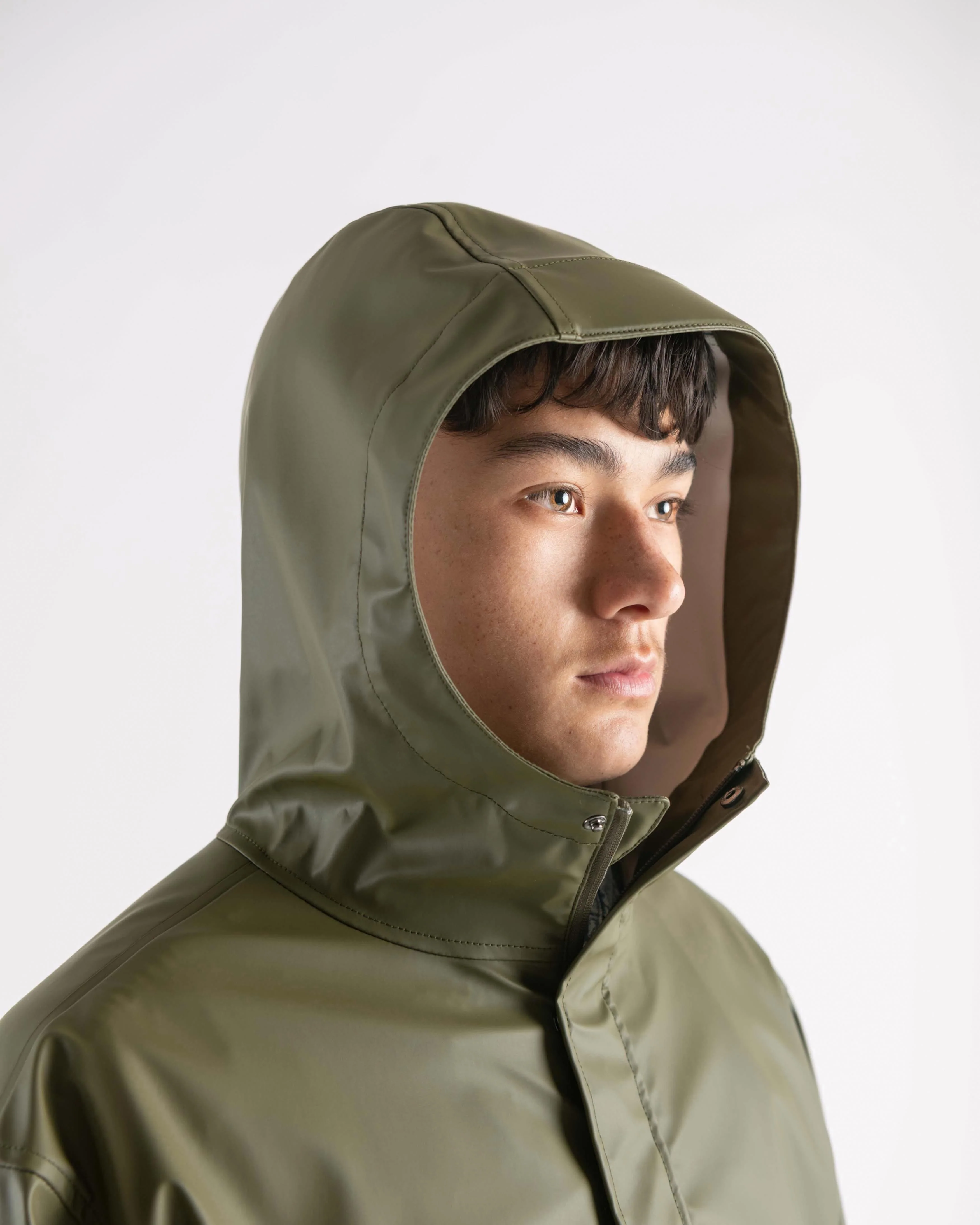 Long Classic Rain Jacket Men S - Image 5