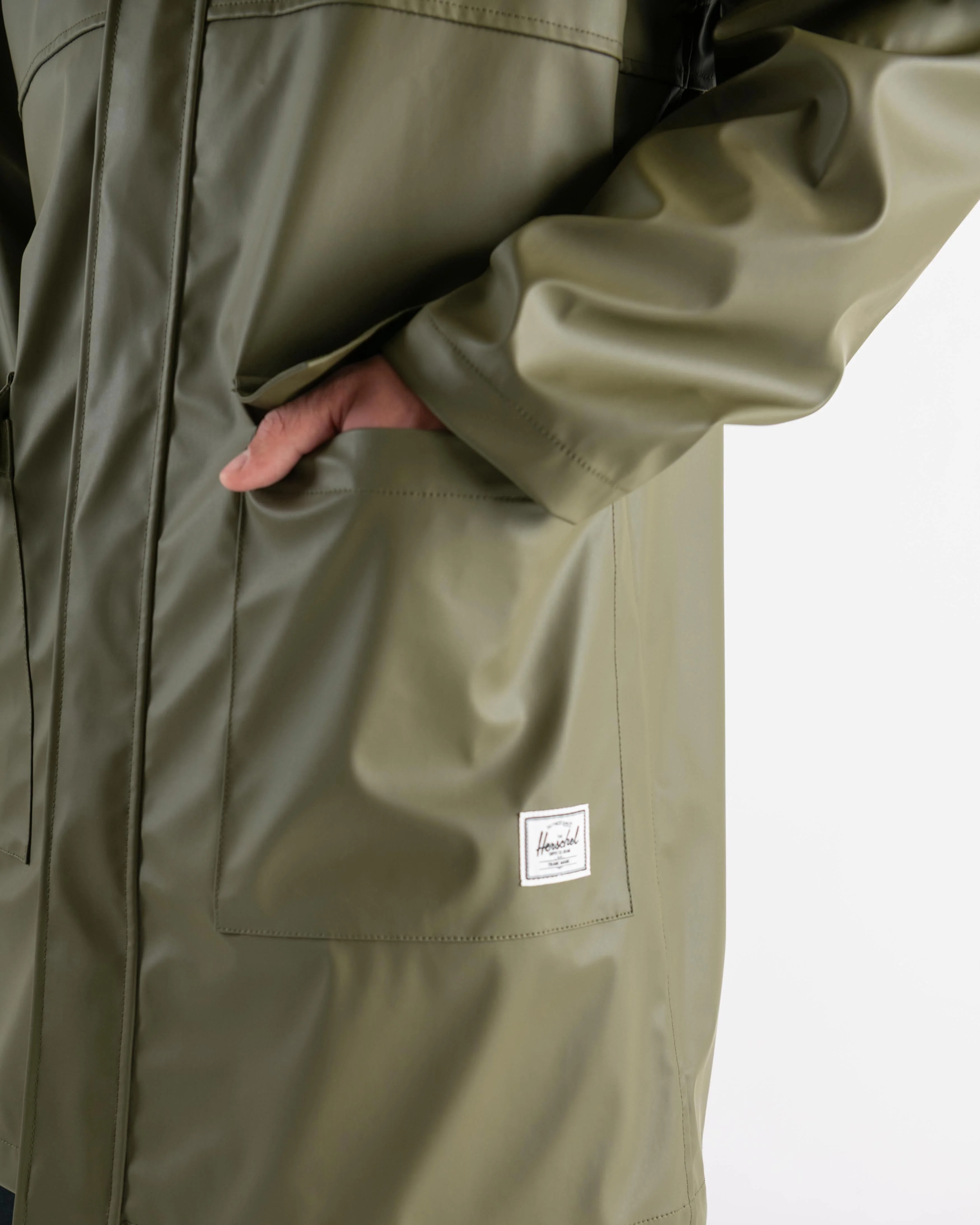 Long Classic Rain Jacket Men S - Image 6