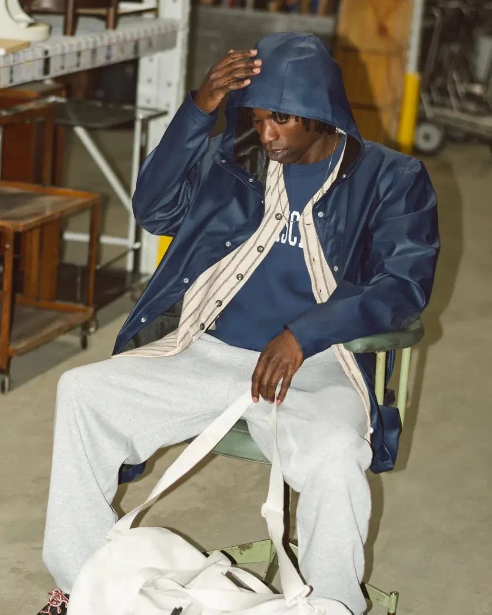 Long Classic Rain Jacket Men S - Image 3
