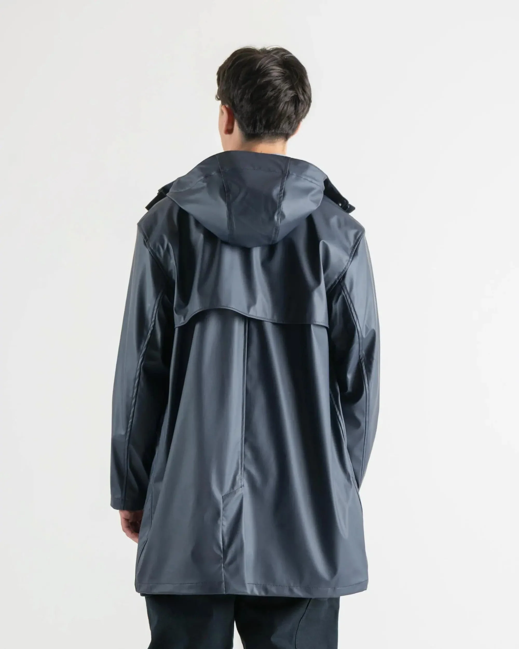 Long Classic Rain Jacket Men S - Image 4