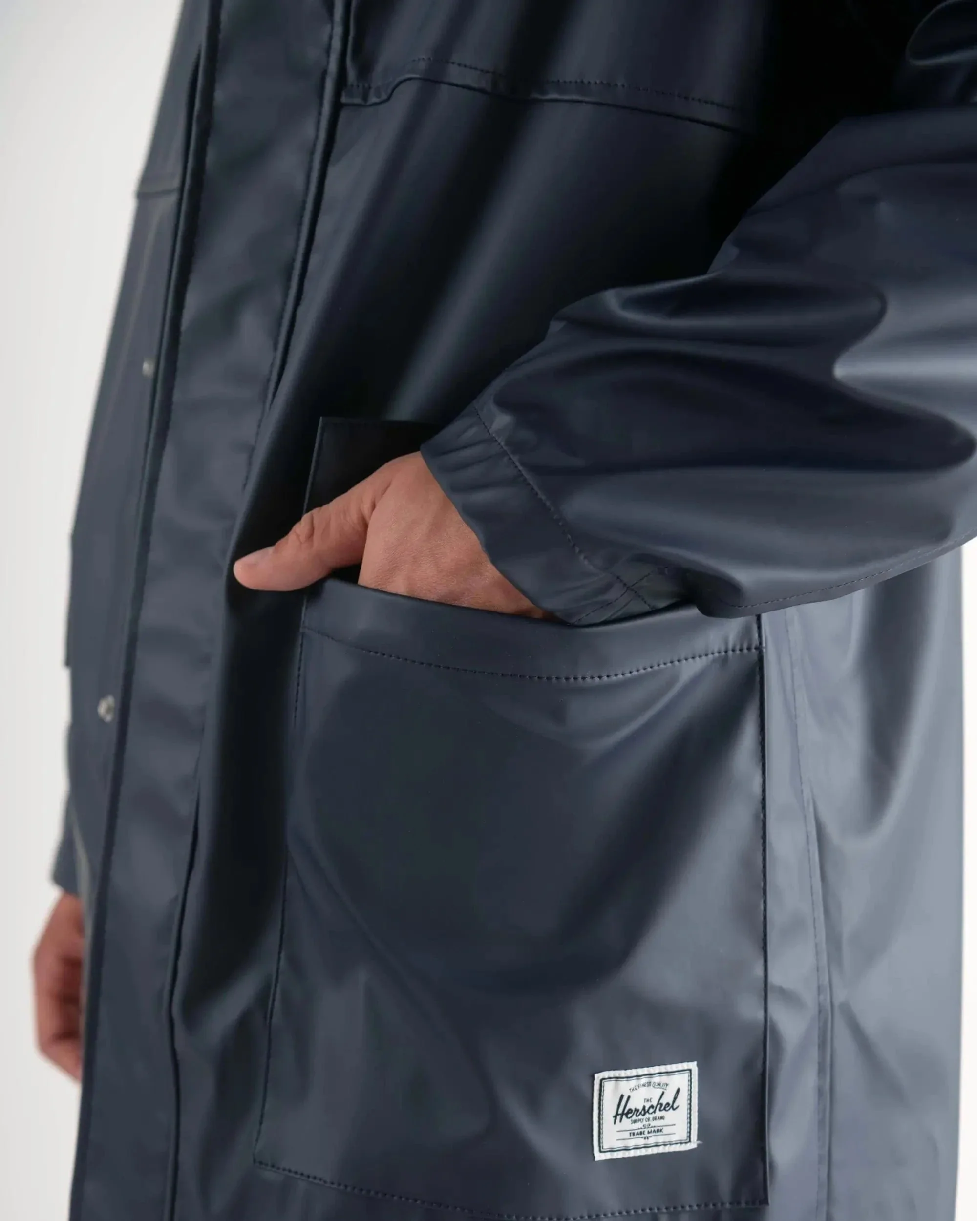 Long Classic Rain Jacket Men S - Image 7