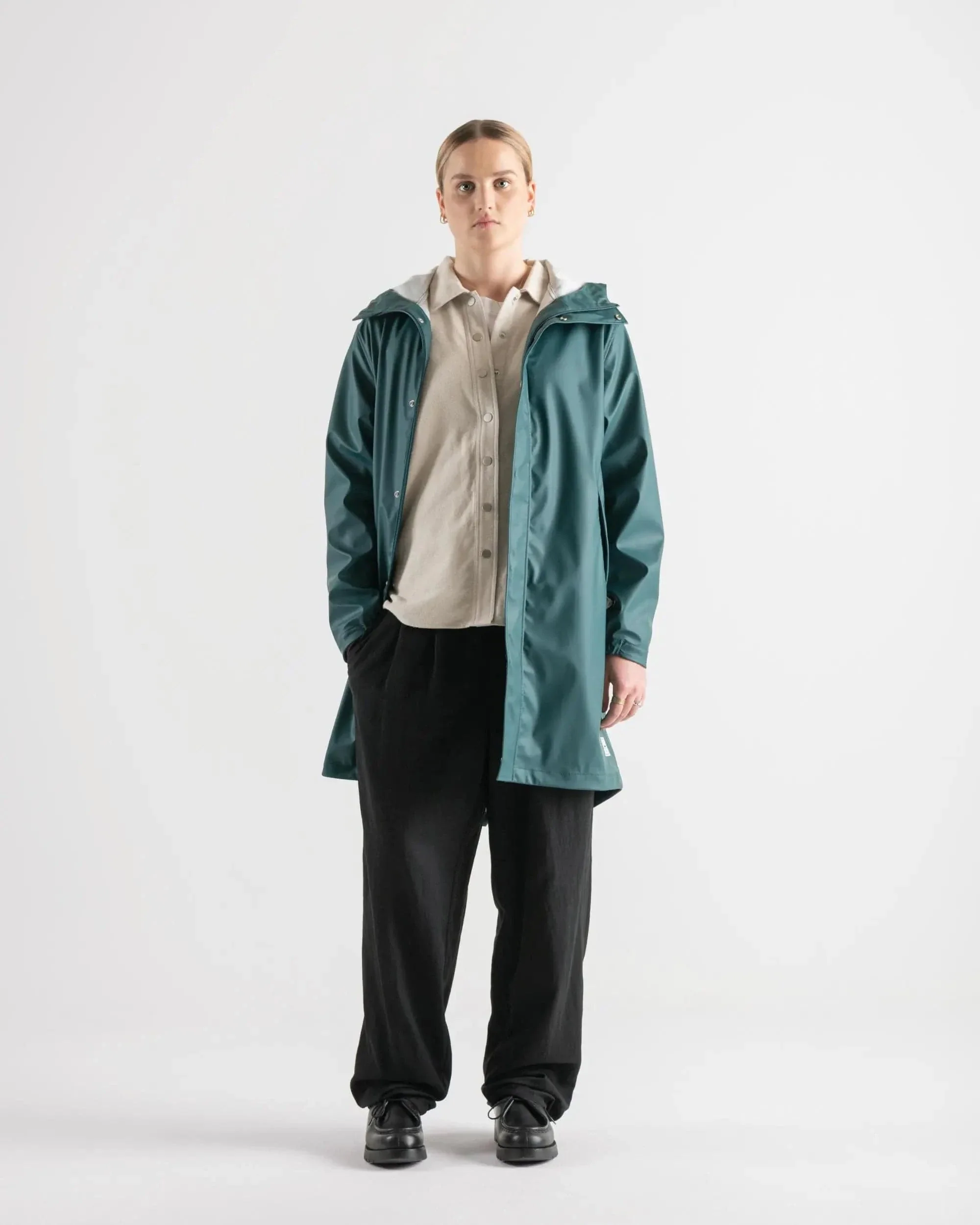 Long Classic Rain Jacket Women S - Image 2