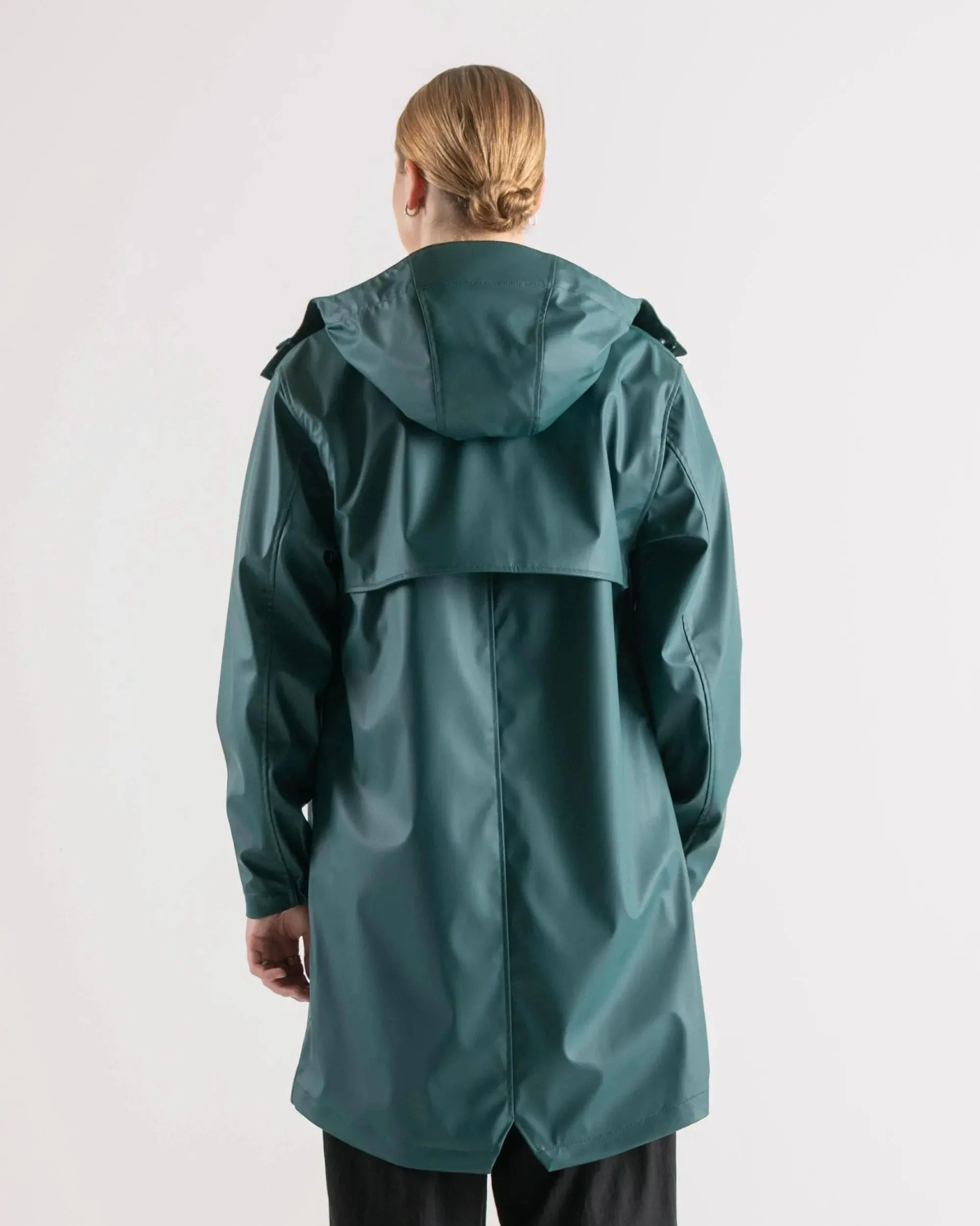 Long Classic Rain Jacket Women S - Image 3