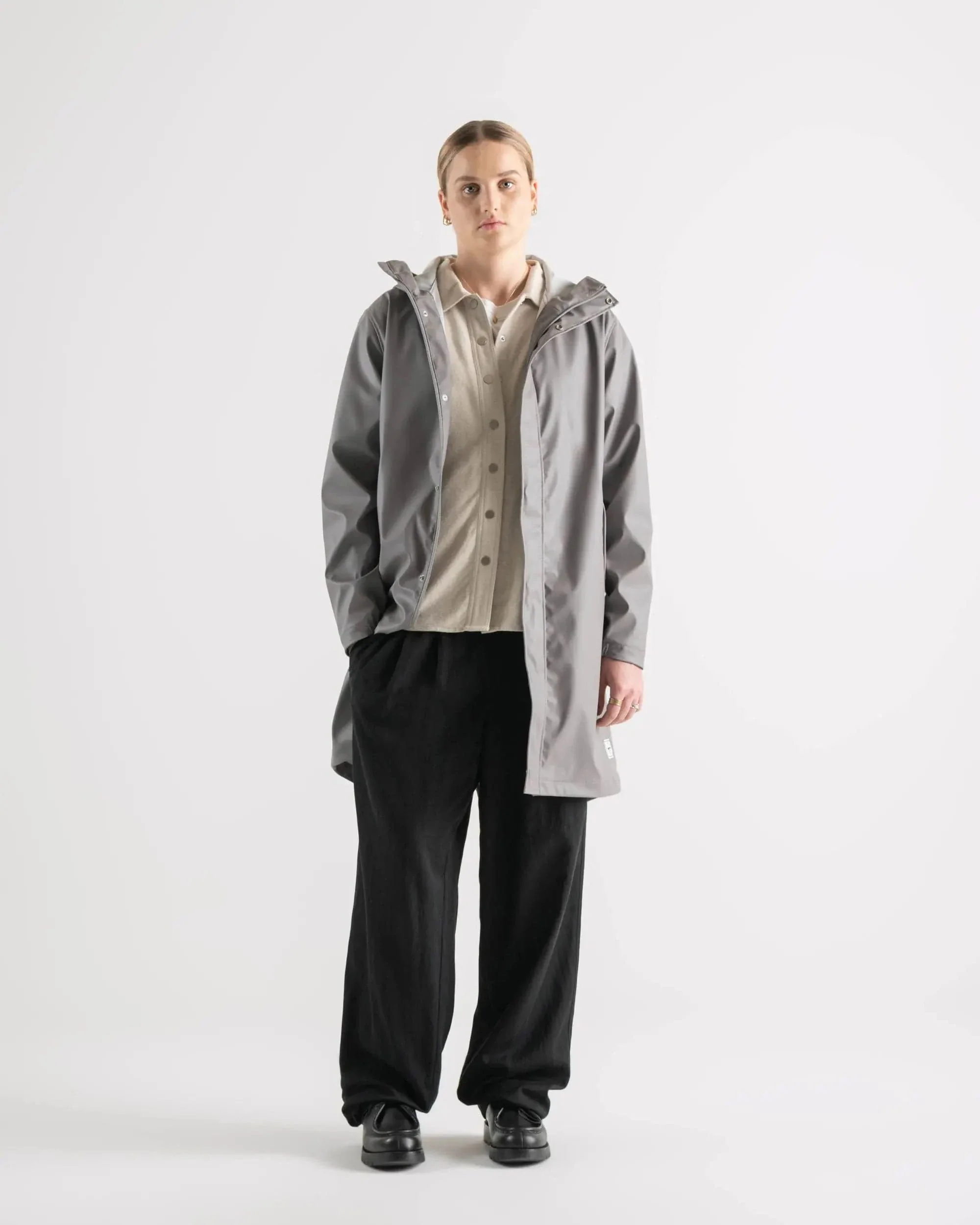 Long Classic Rain Jacket Women S - Image 2