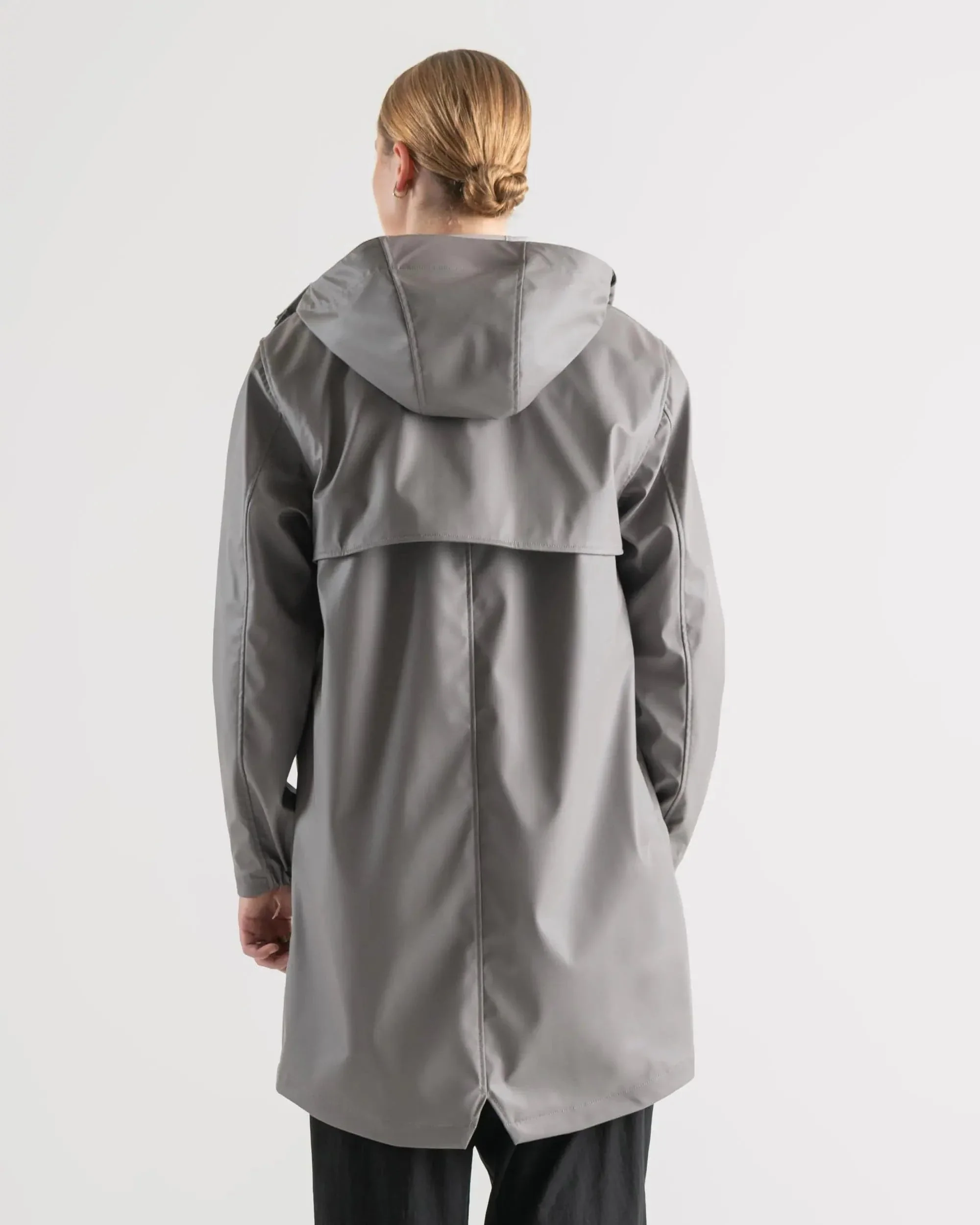 Long Classic Rain Jacket Women S - Image 3