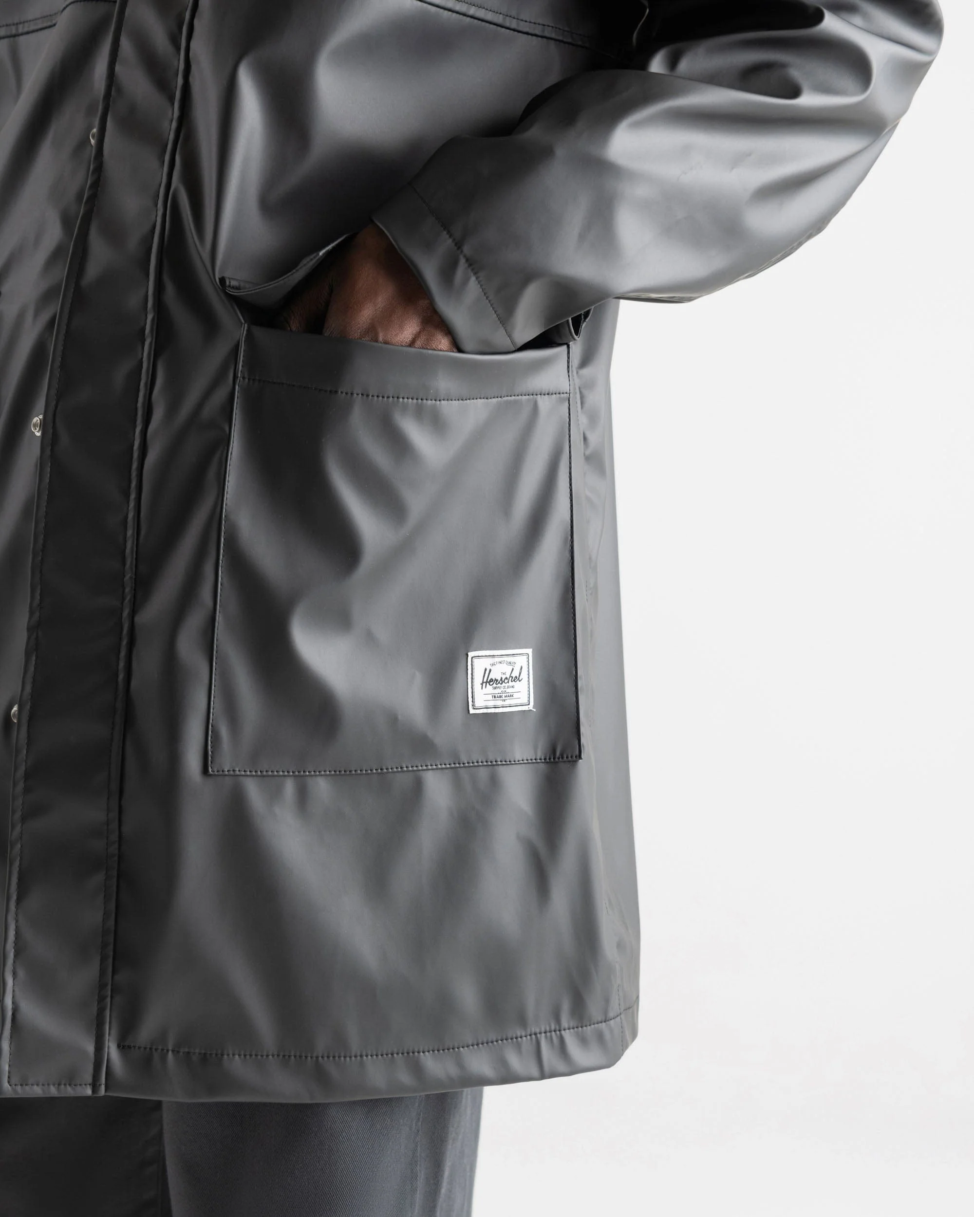 Long Classic Rain Jacket Men S - Image 6