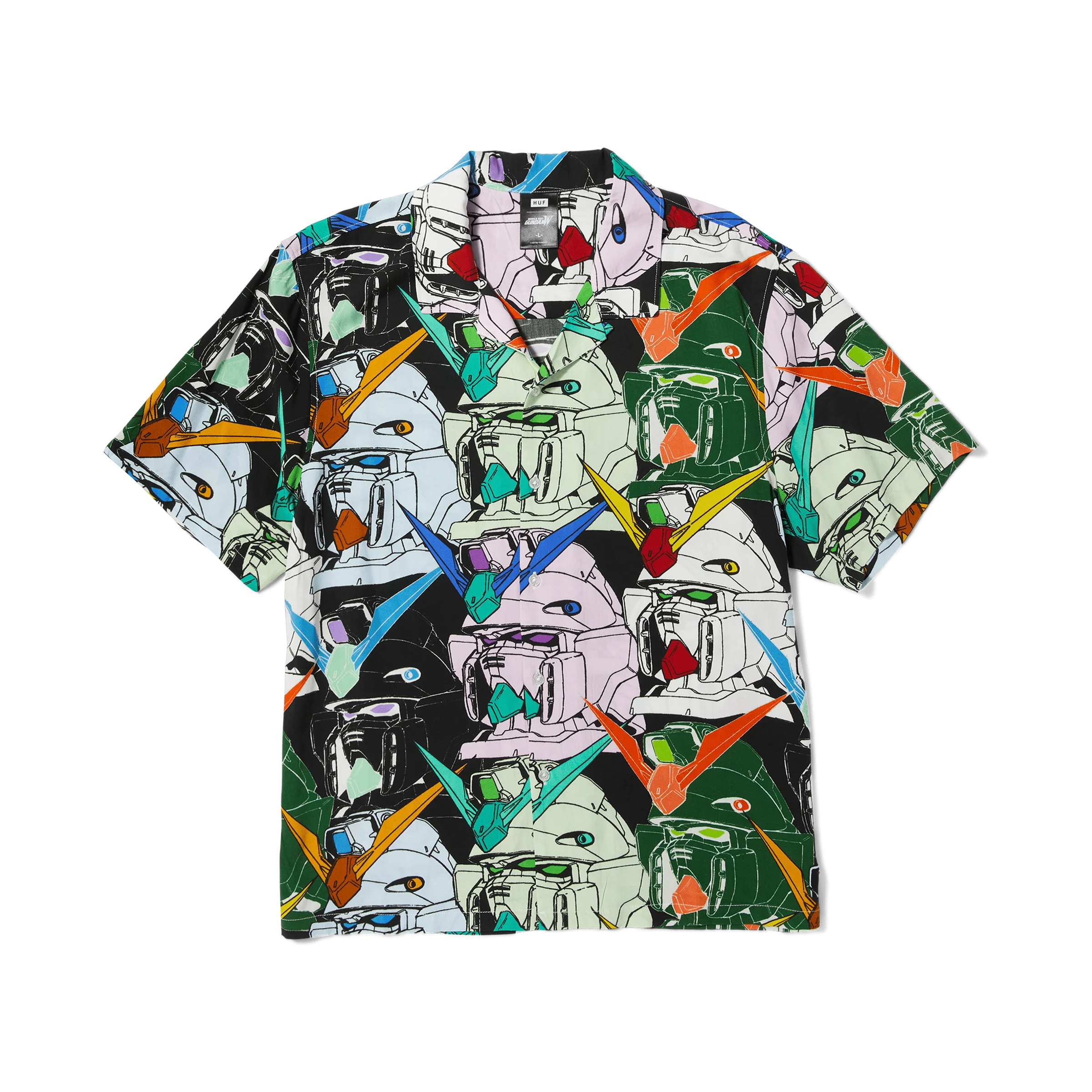GUNDAM HEADS S S RESORT SHIRT
