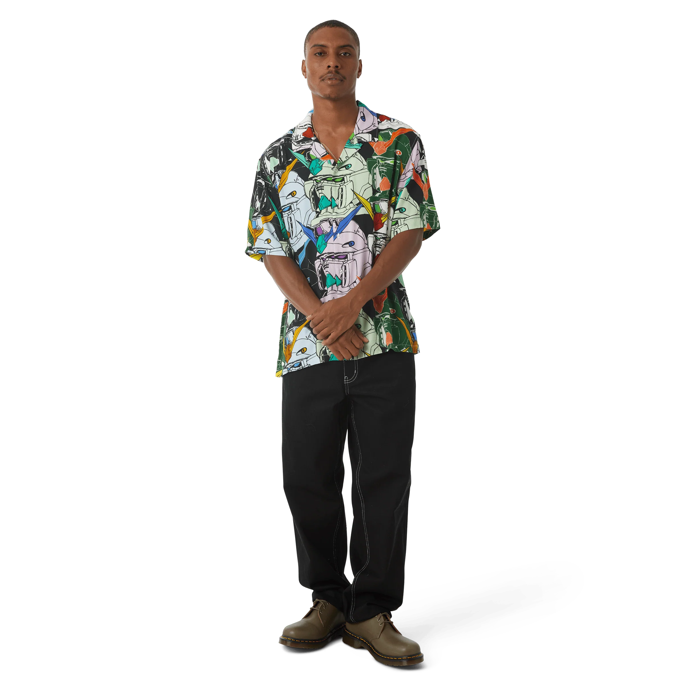 GUNDAM HEADS S S RESORT SHIRT - Image 2