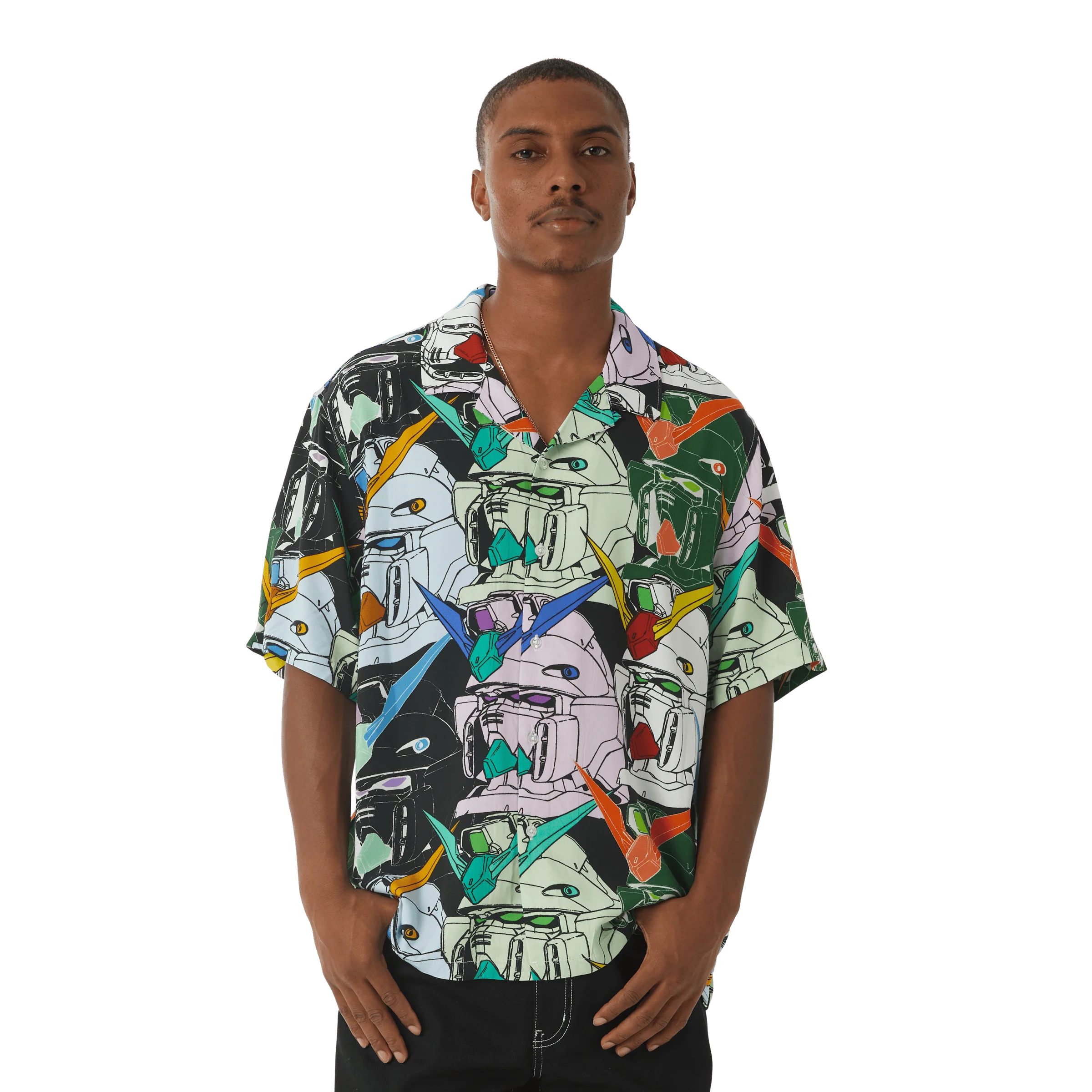 GUNDAM HEADS S S RESORT SHIRT - Image 6