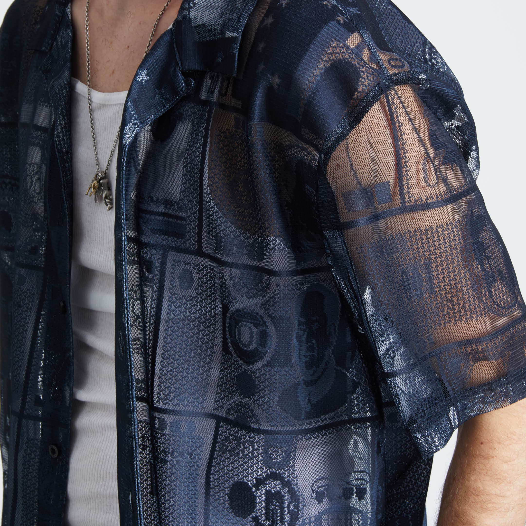 Global Currency S S Lace Shirt - Image 10