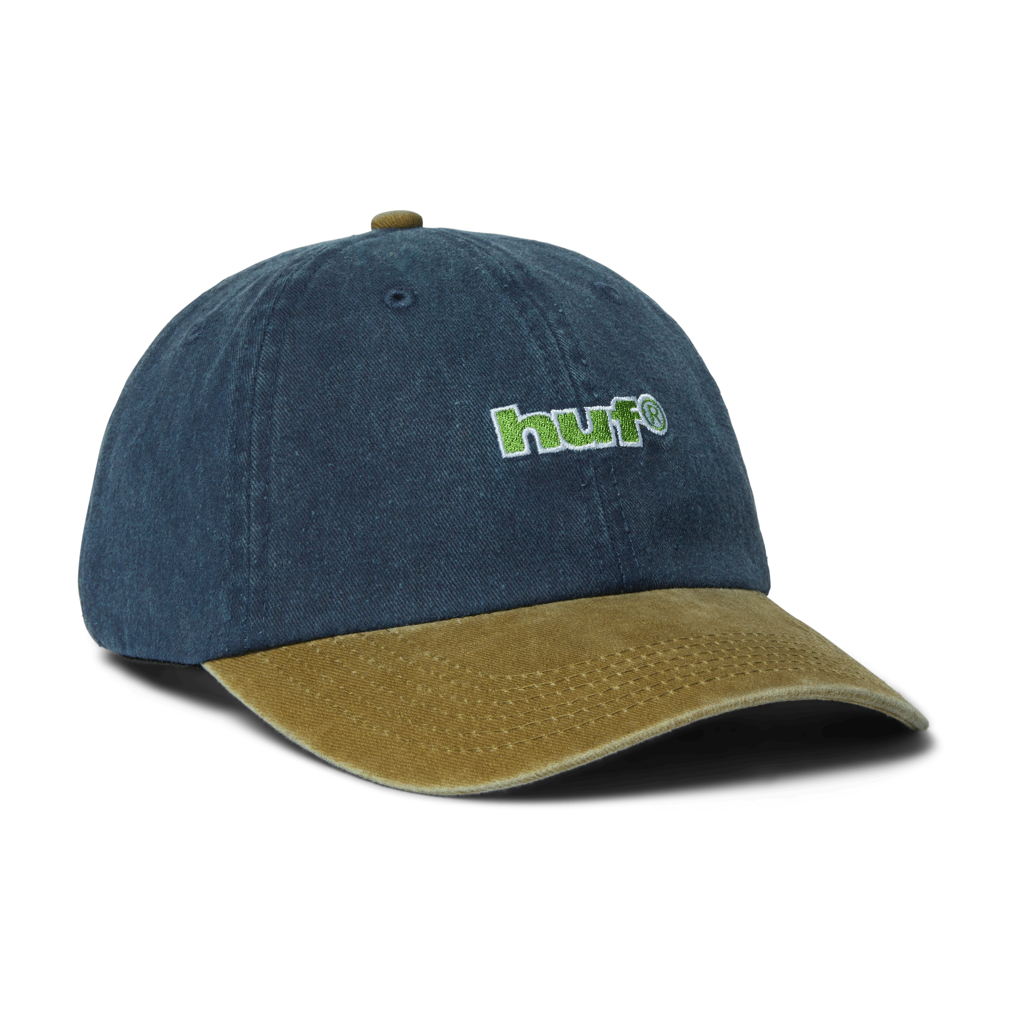 Two Tone 89 Washed 6 Panel Hat