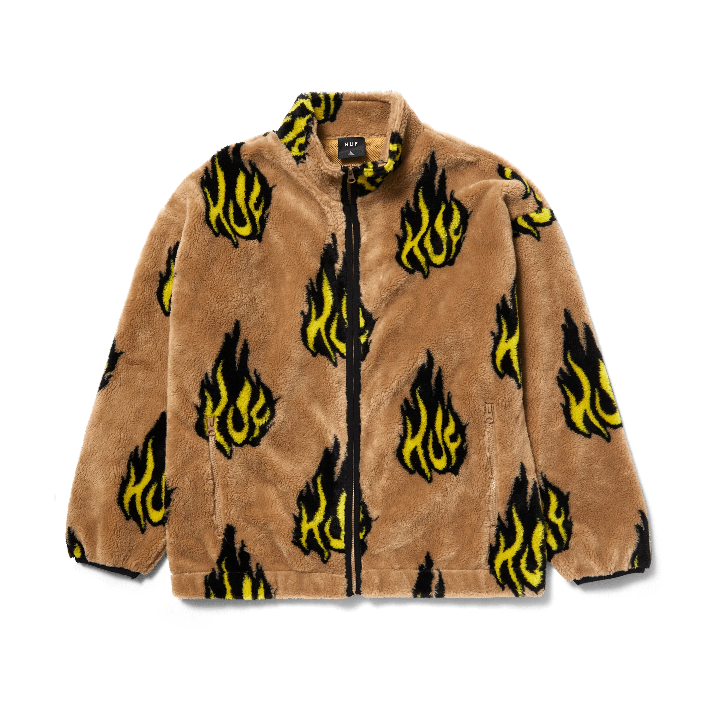 FLAMIN ZIP SHERPA FLEECE