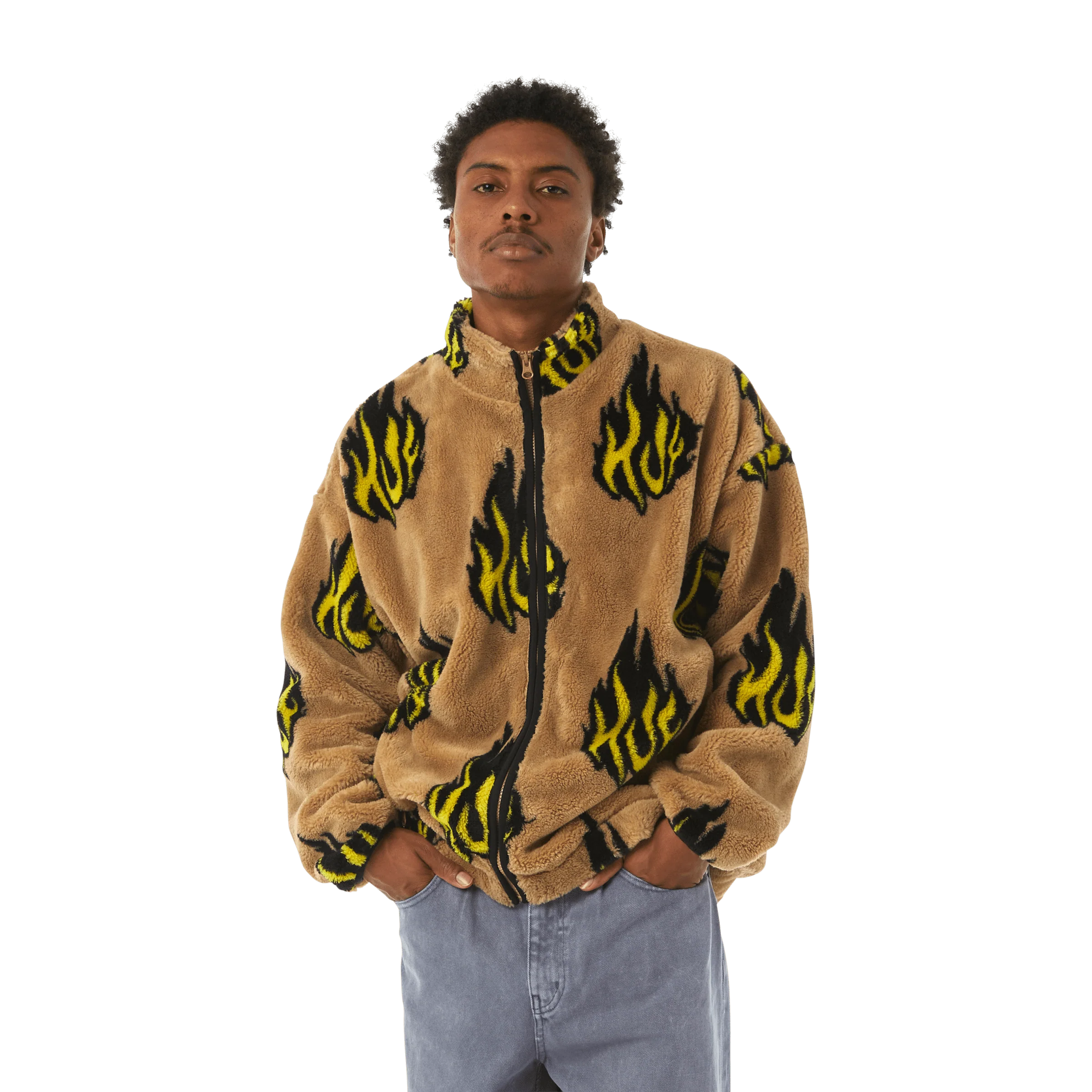FLAMIN ZIP SHERPA FLEECE - Image 4