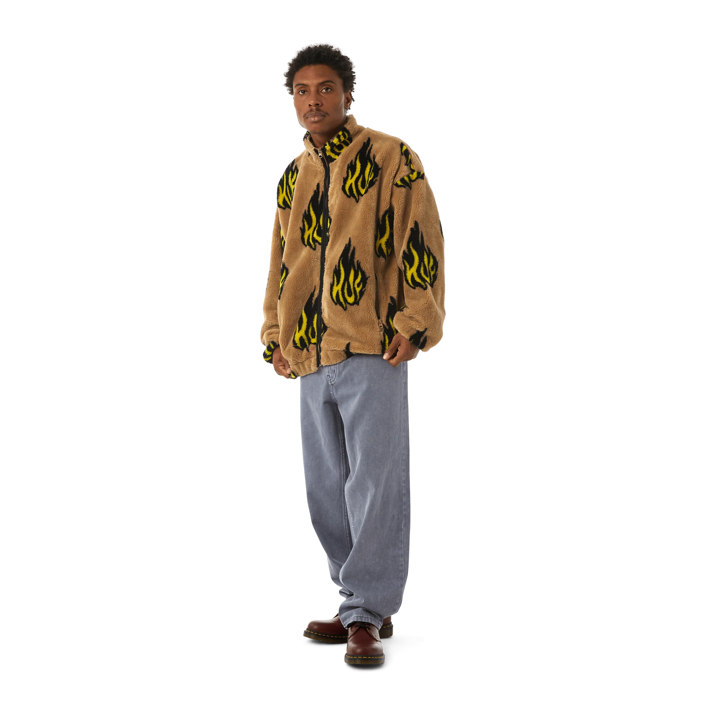 FLAMIN ZIP SHERPA FLEECE - Image 5