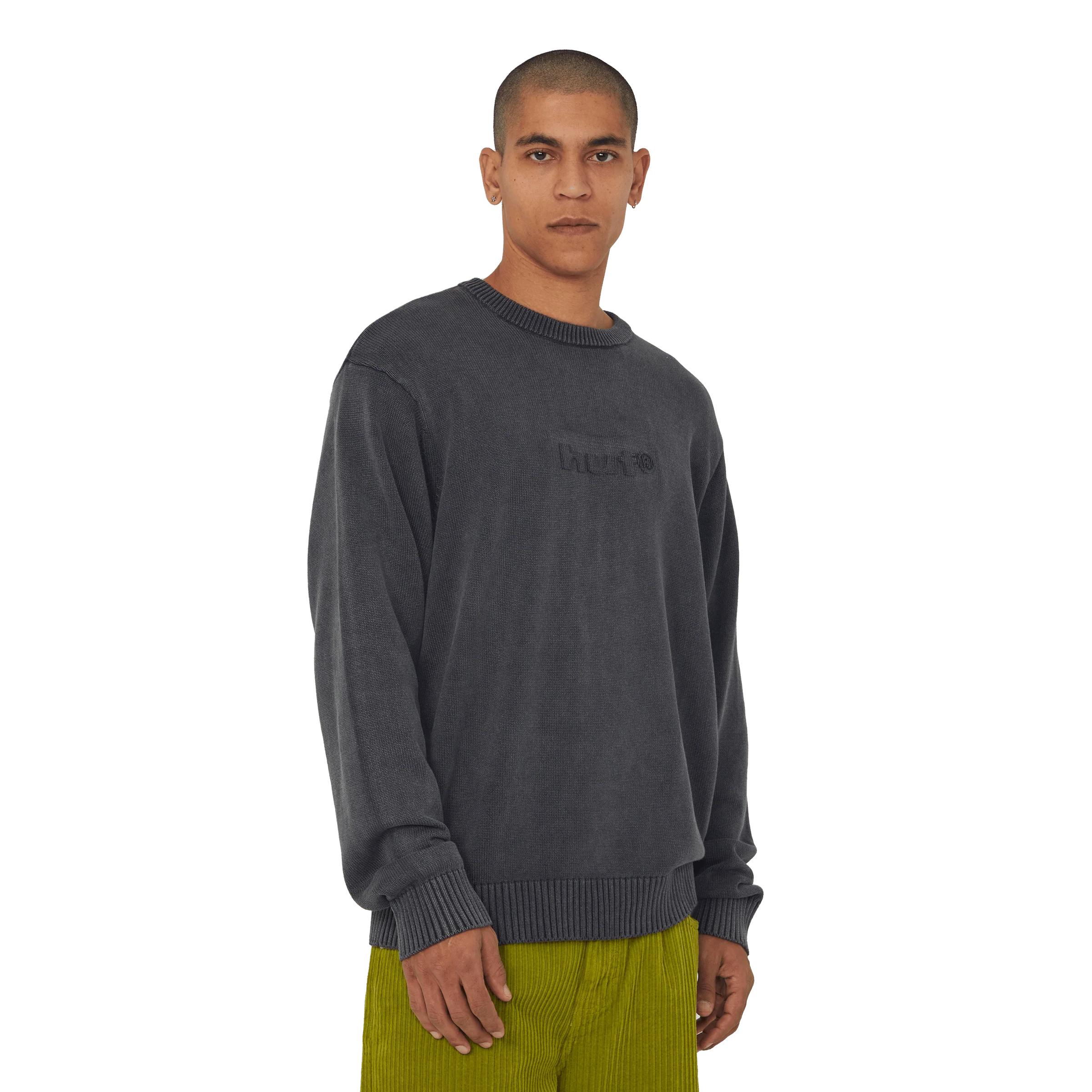 Pacific Wash Embossed Crewneck - Image 6