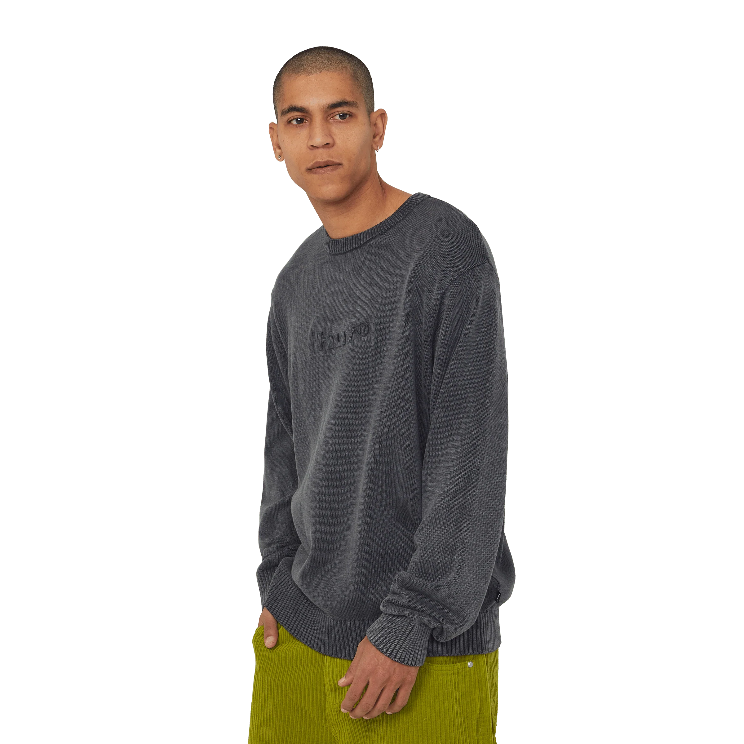 Pacific Wash Embossed Crewneck - Image 7