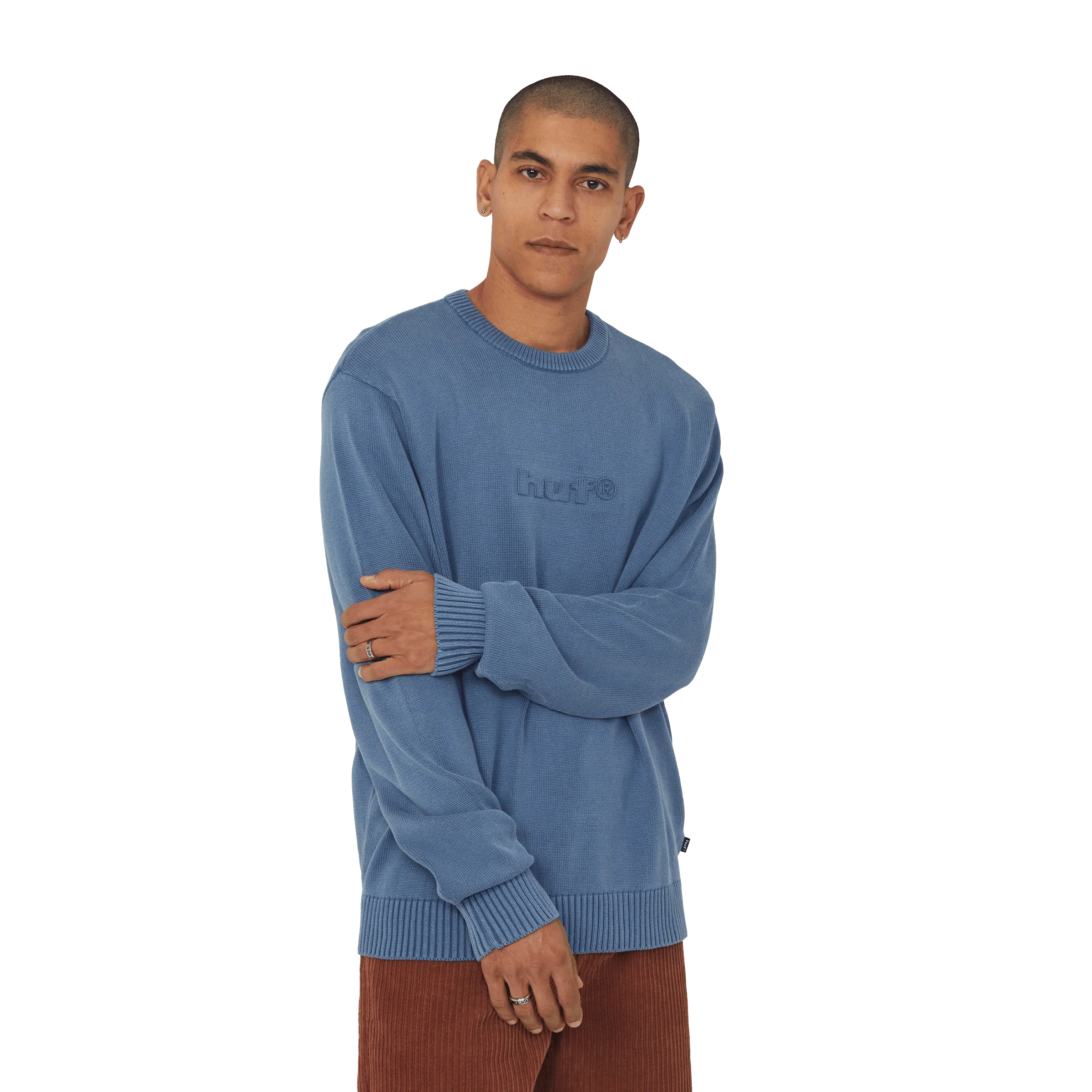 Pacific Wash Embossed Crewneck - Image 6