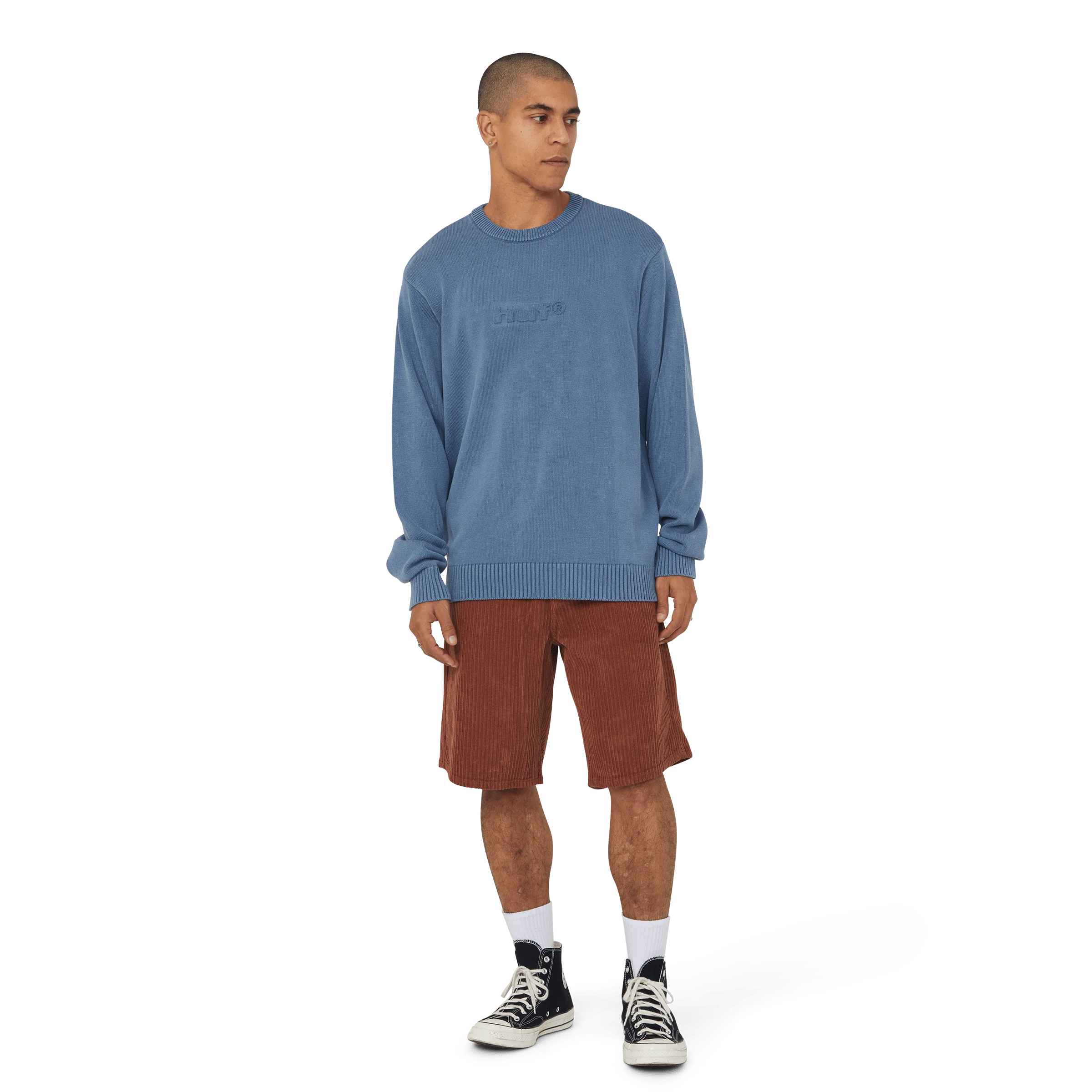 Pacific Wash Embossed Crewneck - Image 8
