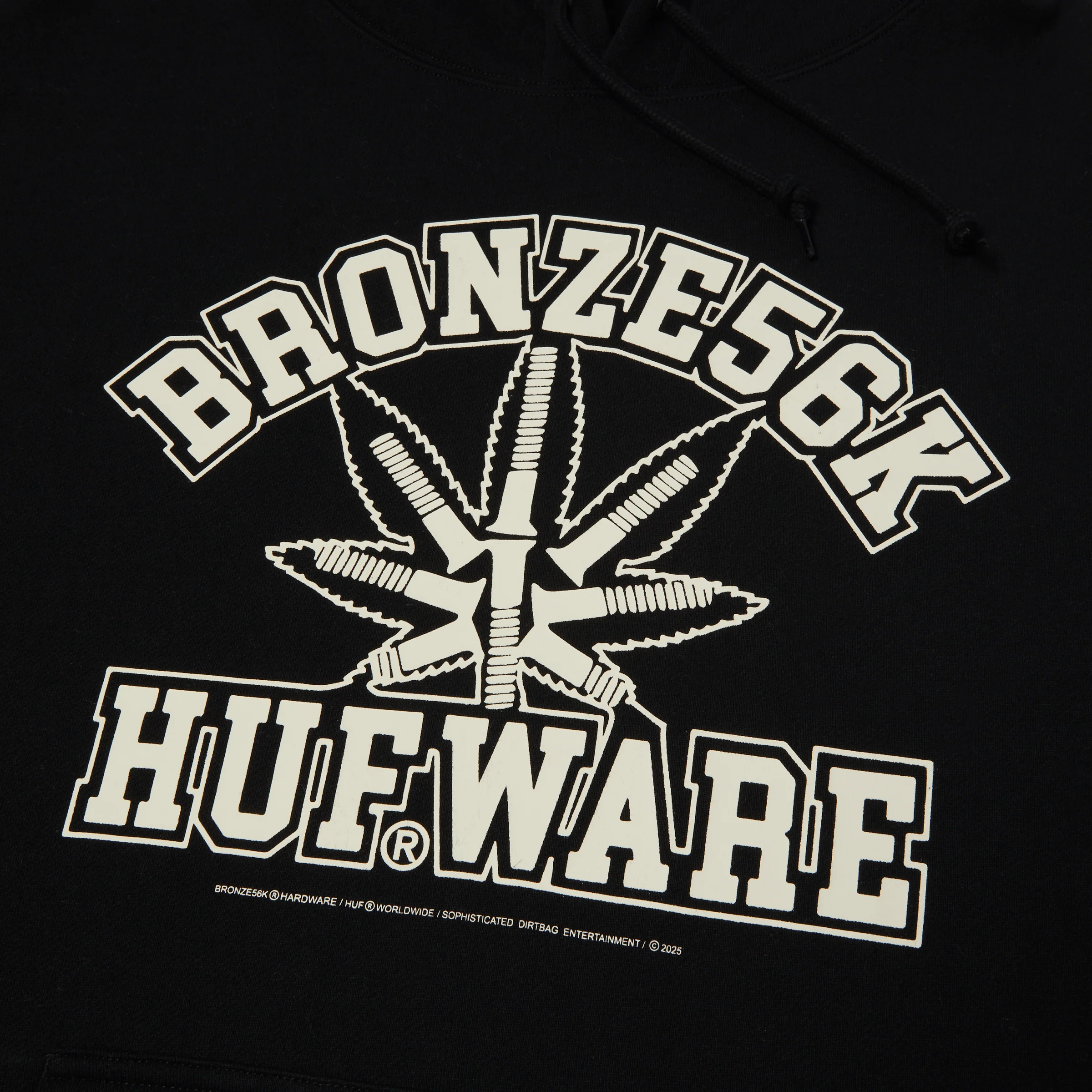 Huf X Bronze Plantware P O Hoodie - Image 2
