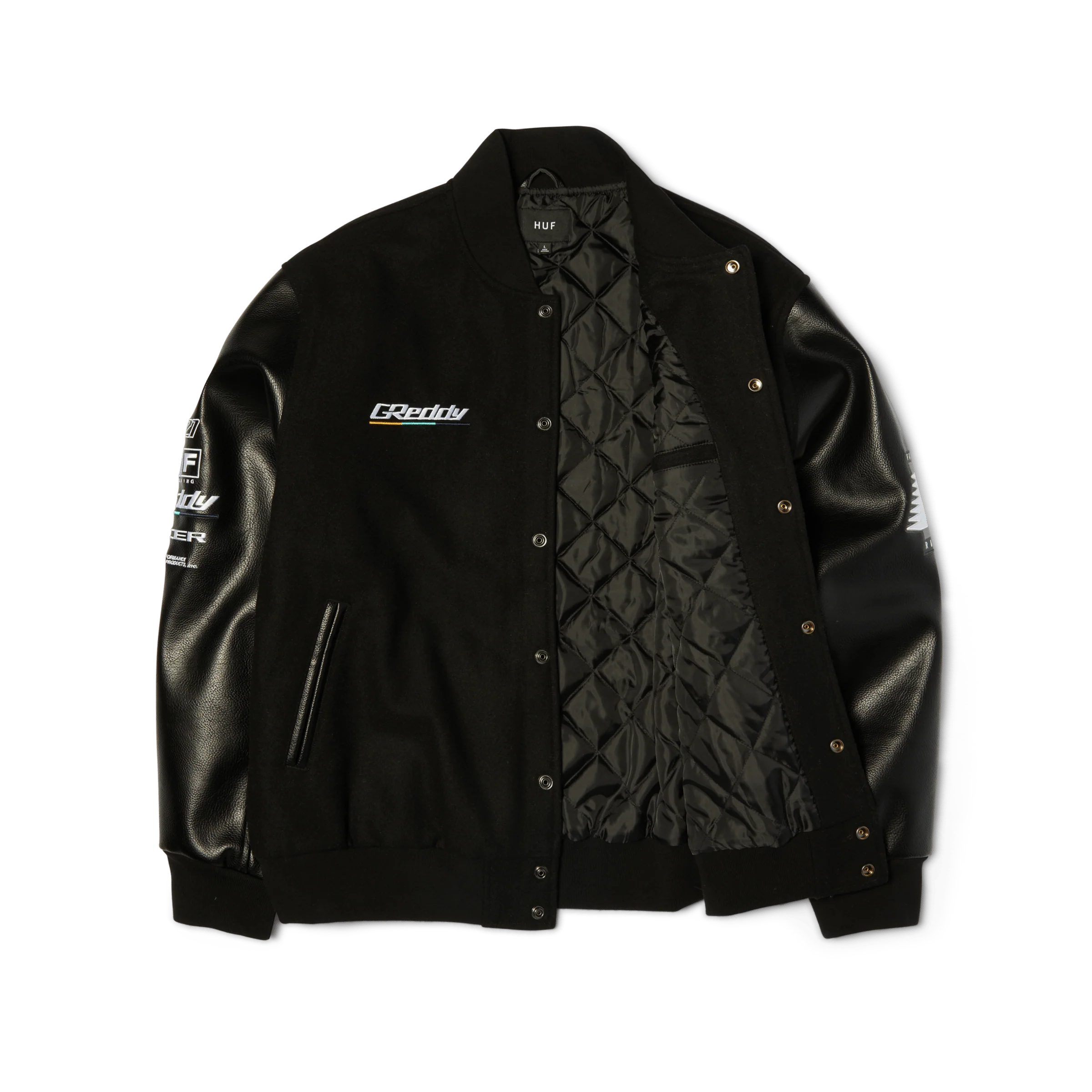 Huf X Greddy Varsity Jacket - Image 8