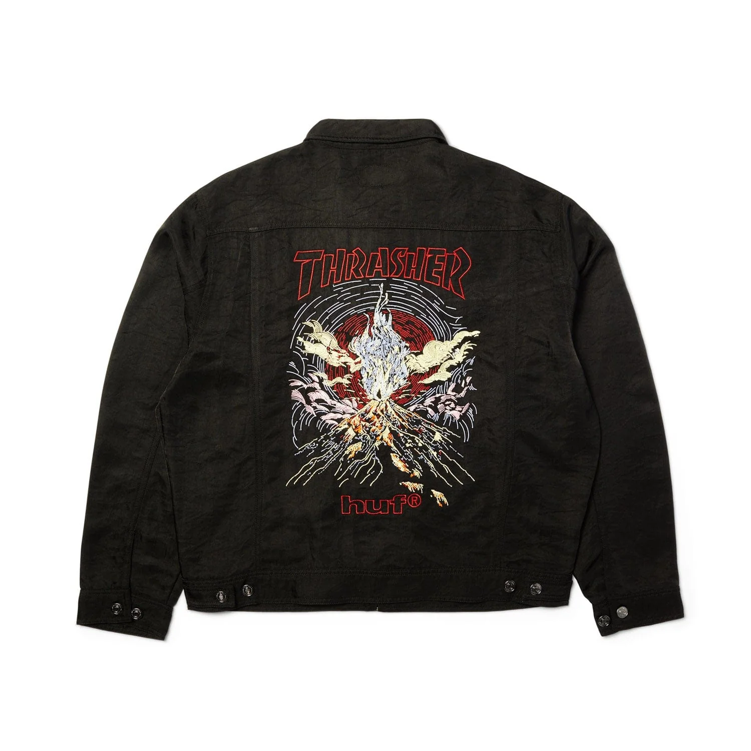Huf X Thrasher Trucker Jacket - Image 4