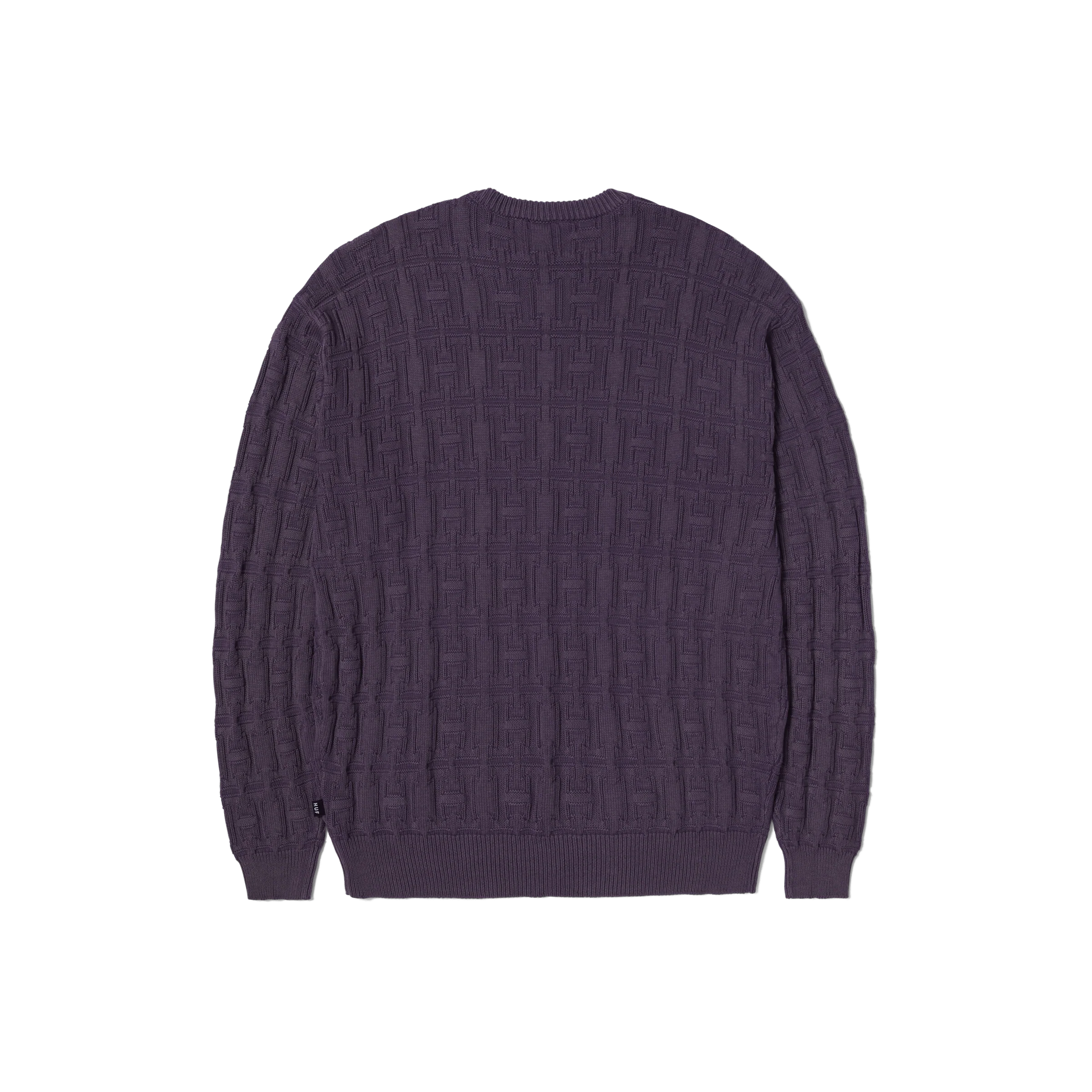 Interlaced Jacquard Overdyed Crew - Image 2