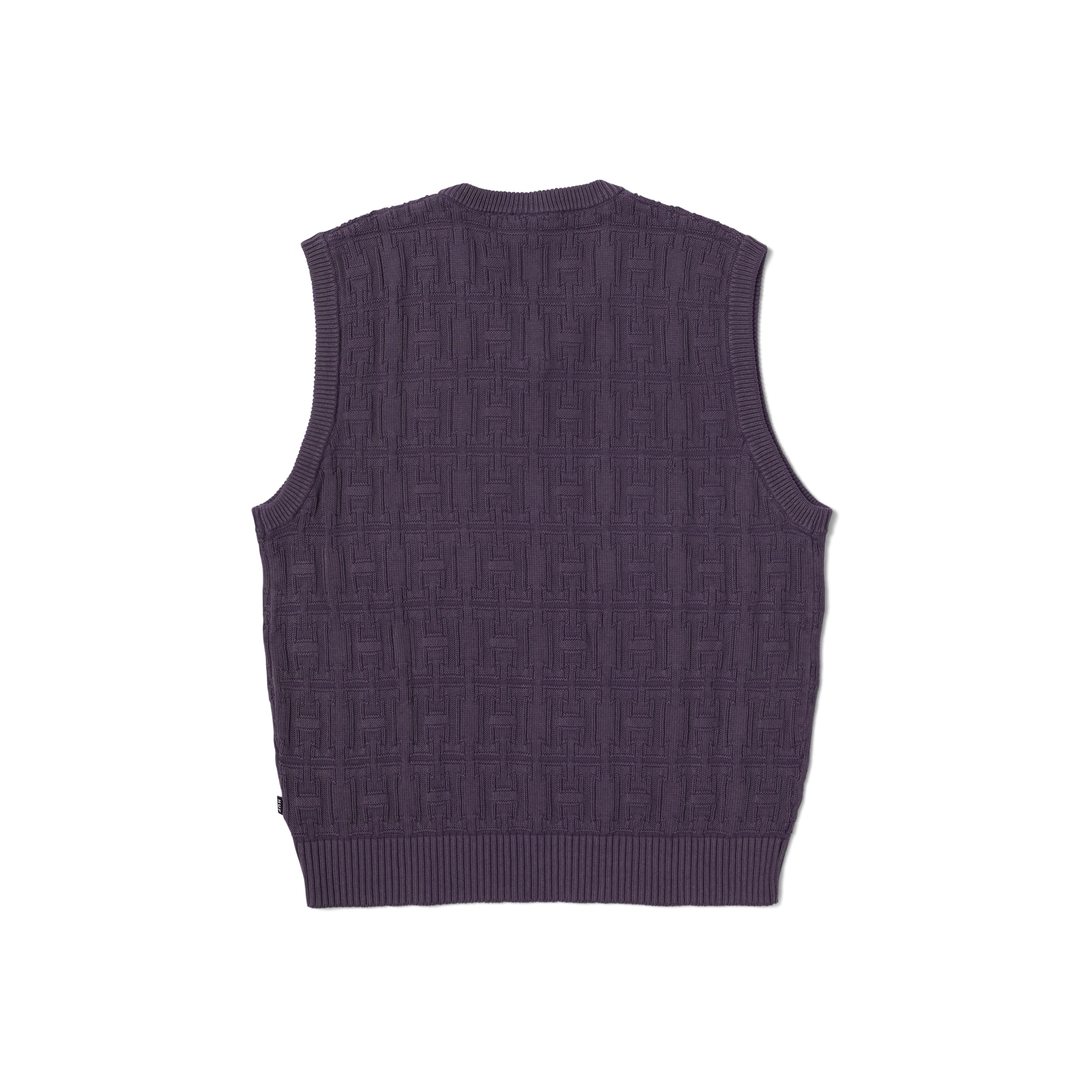 Interlaced Jacquard Overdyed Vest - Image 2