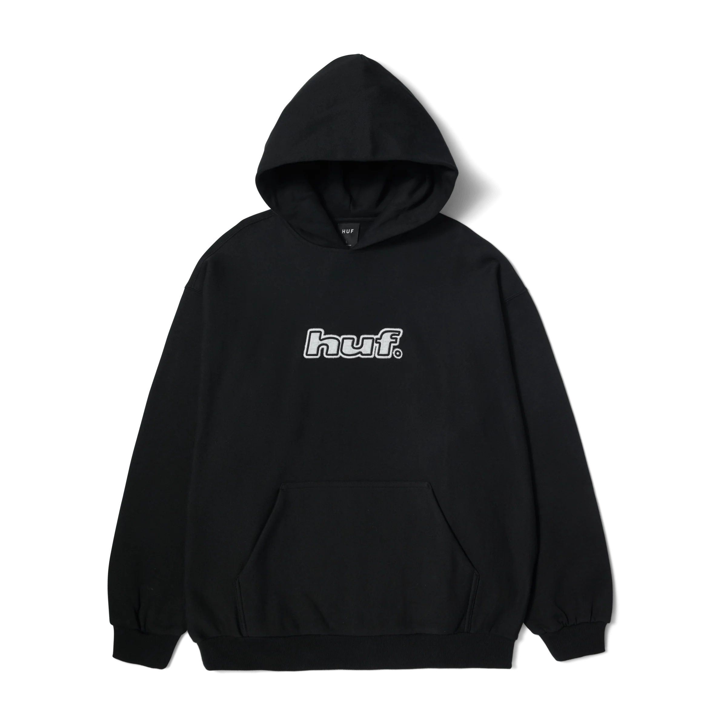 Logo Applique Hooded Fleece