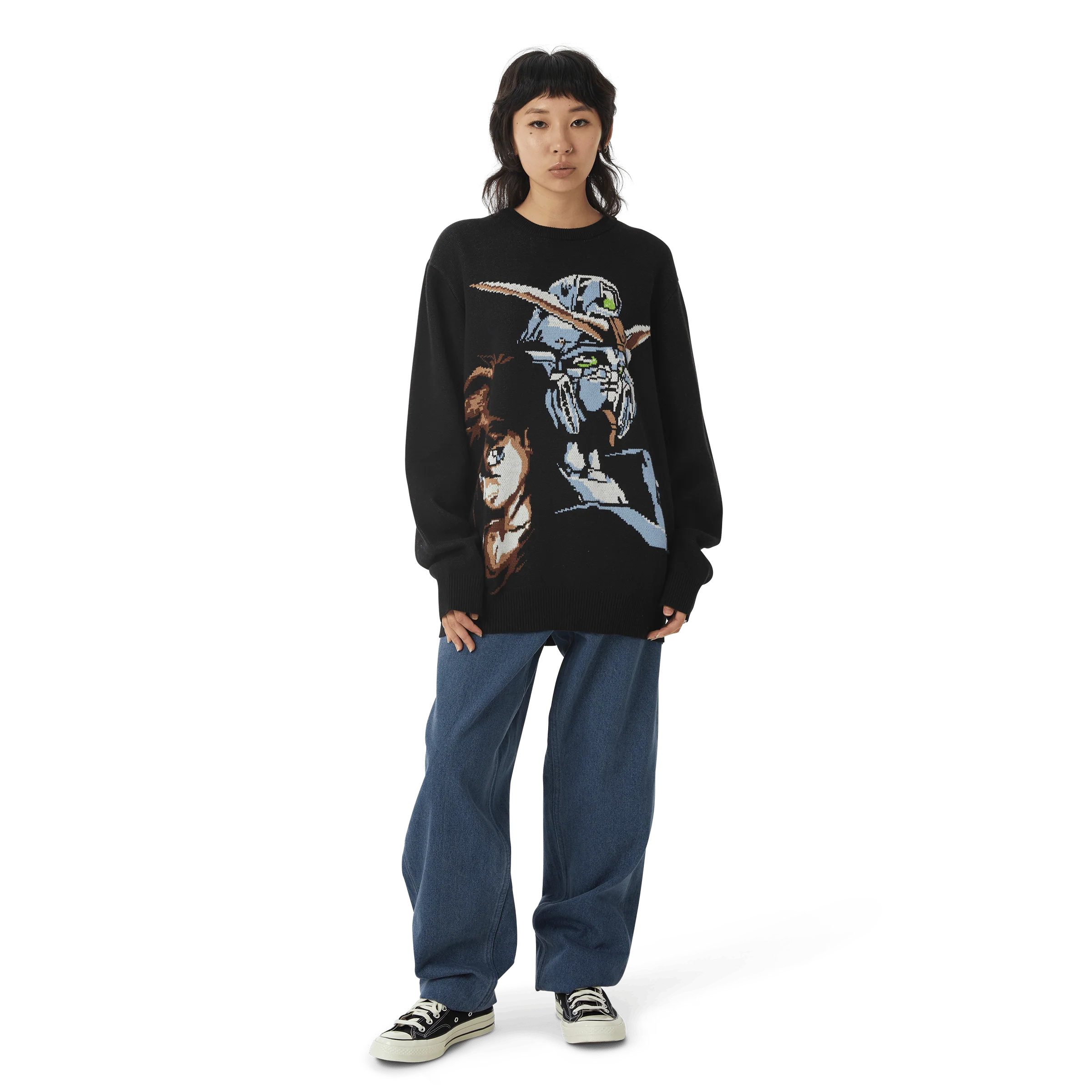 GUNDAM WING CREWNECK SWEATER - Image 4