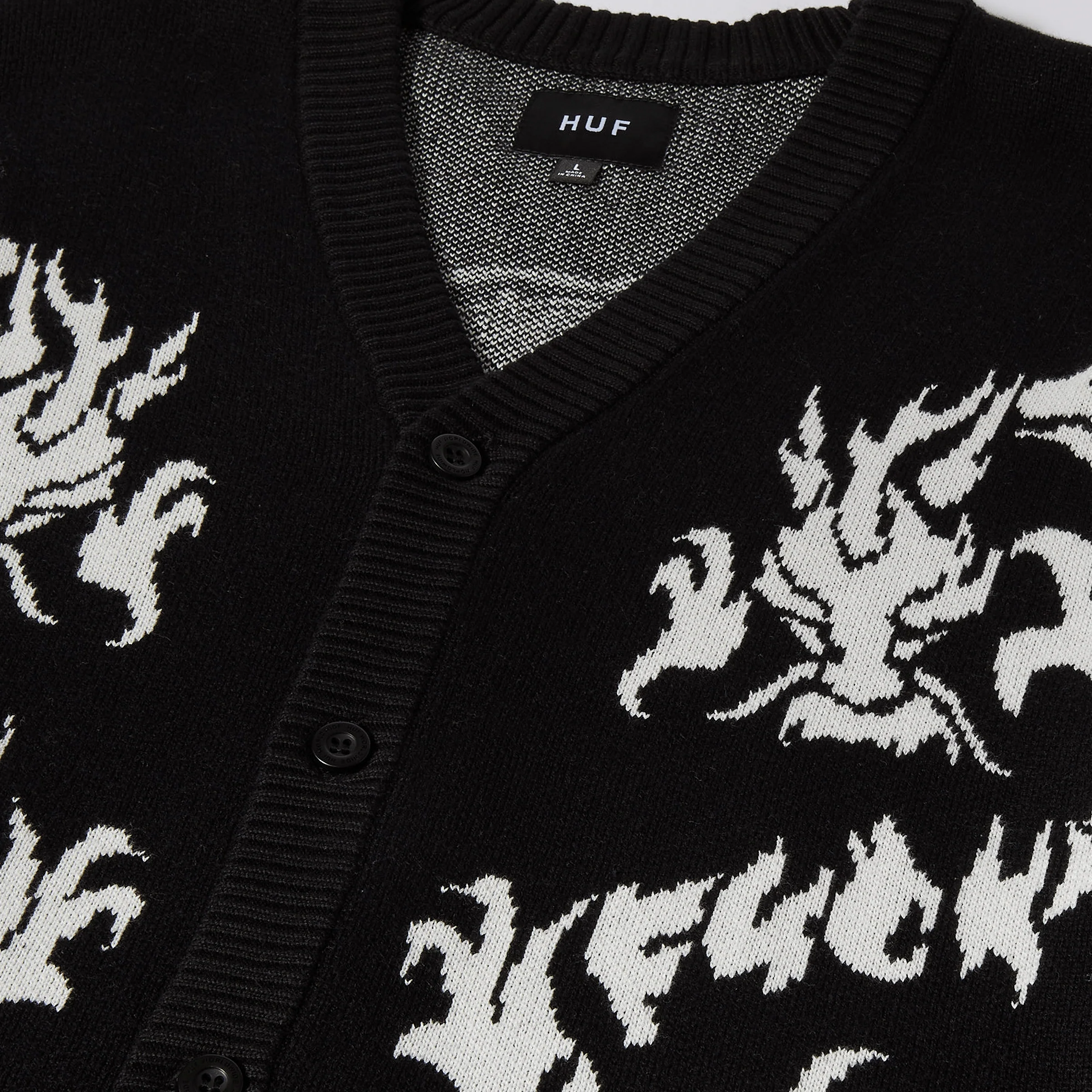 TWIN DRAGON CARDIGAN - Image 2