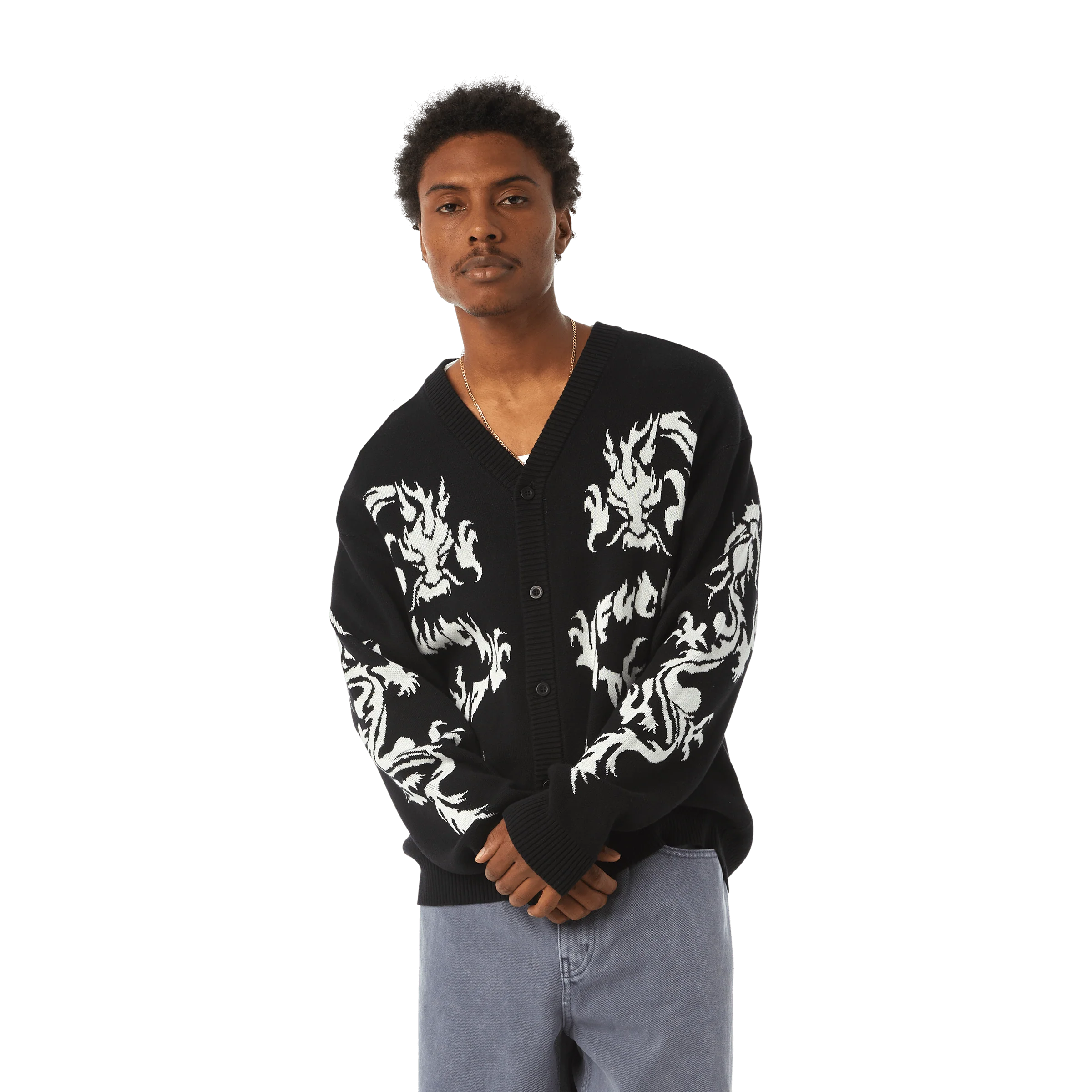 TWIN DRAGON CARDIGAN - Image 5