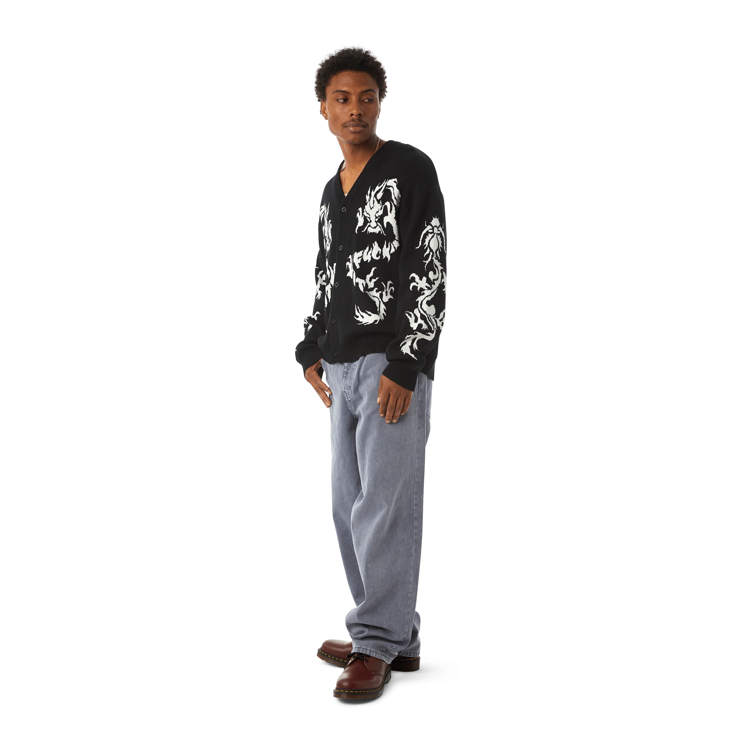 TWIN DRAGON CARDIGAN - Image 6