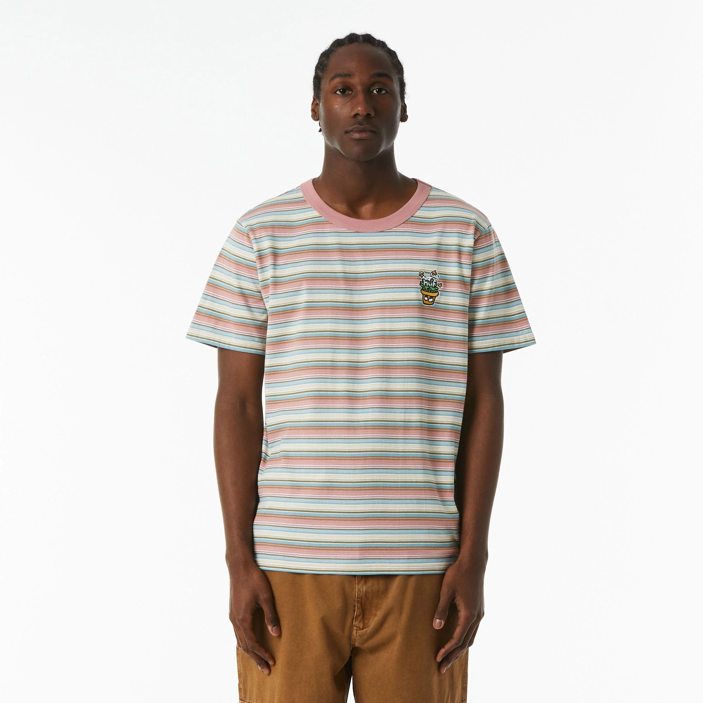 POT HEAD STRIPED KNIT TOP - Image 2